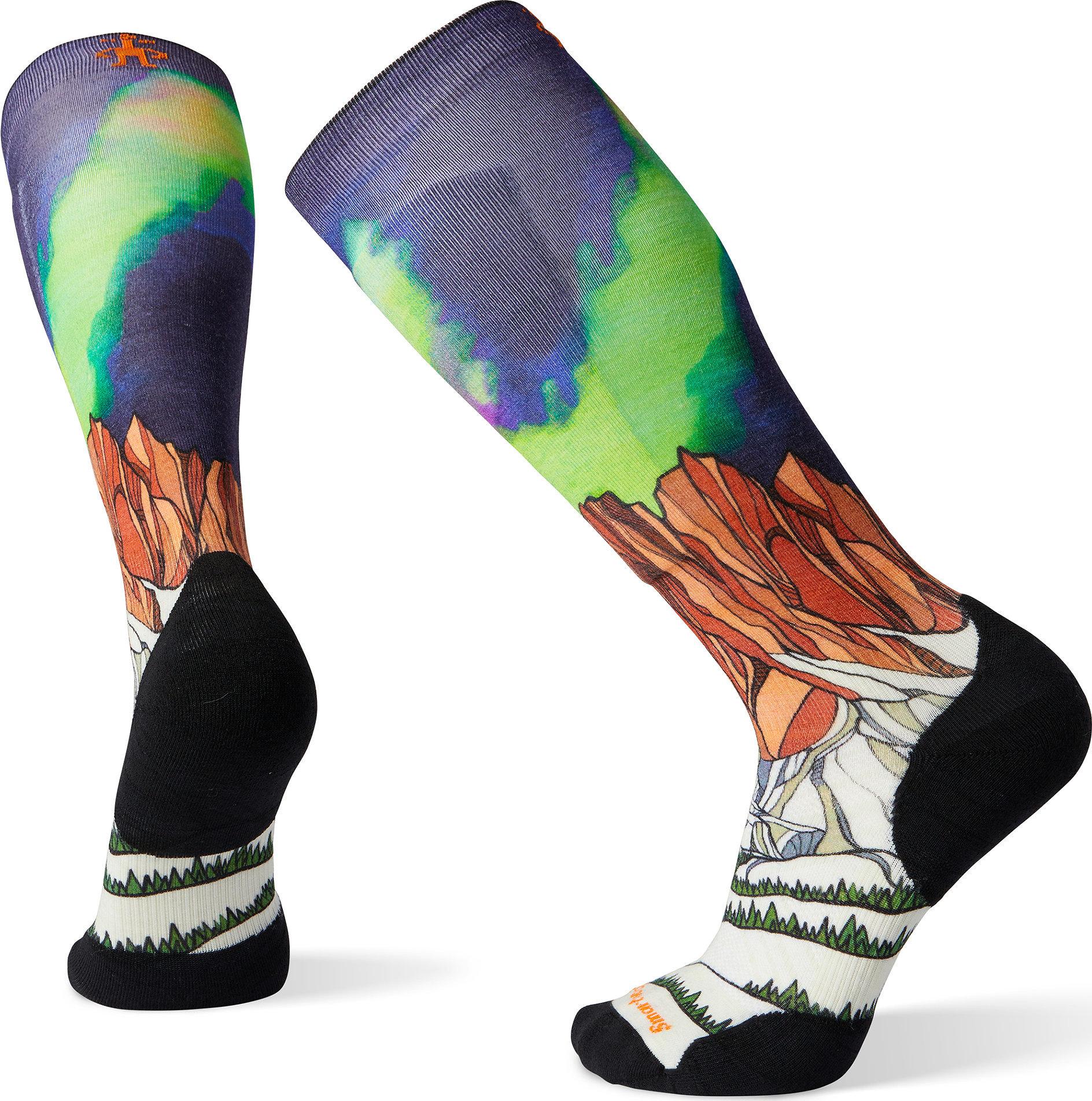 Product gallery image number 1 for product PhD® Ski Light Elite Homechetler Print Socks - Unisex