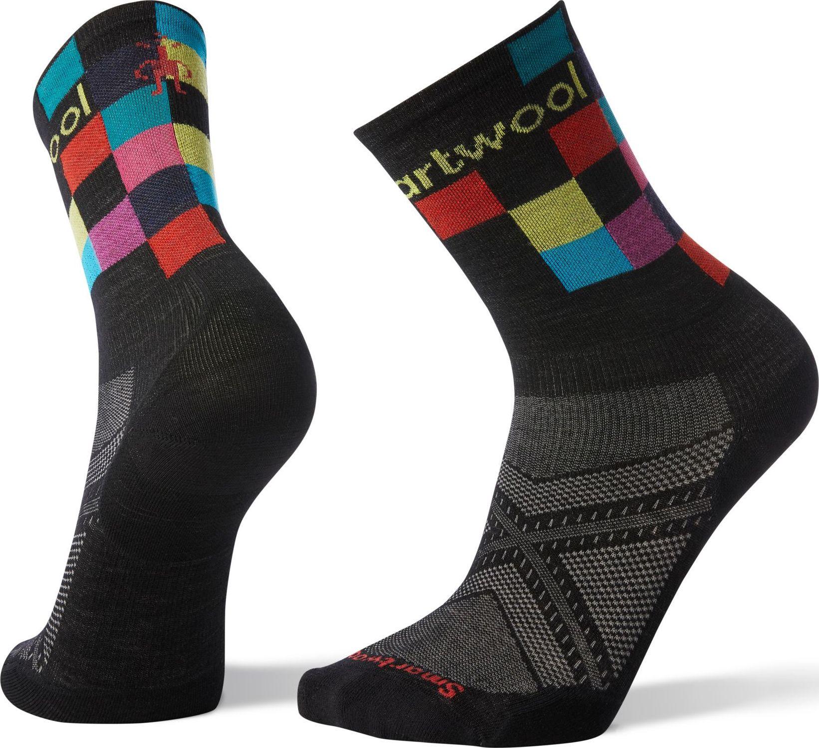 Product gallery image number 1 for product PhD® Run Ultra Light Logo Crew Socks - Men's