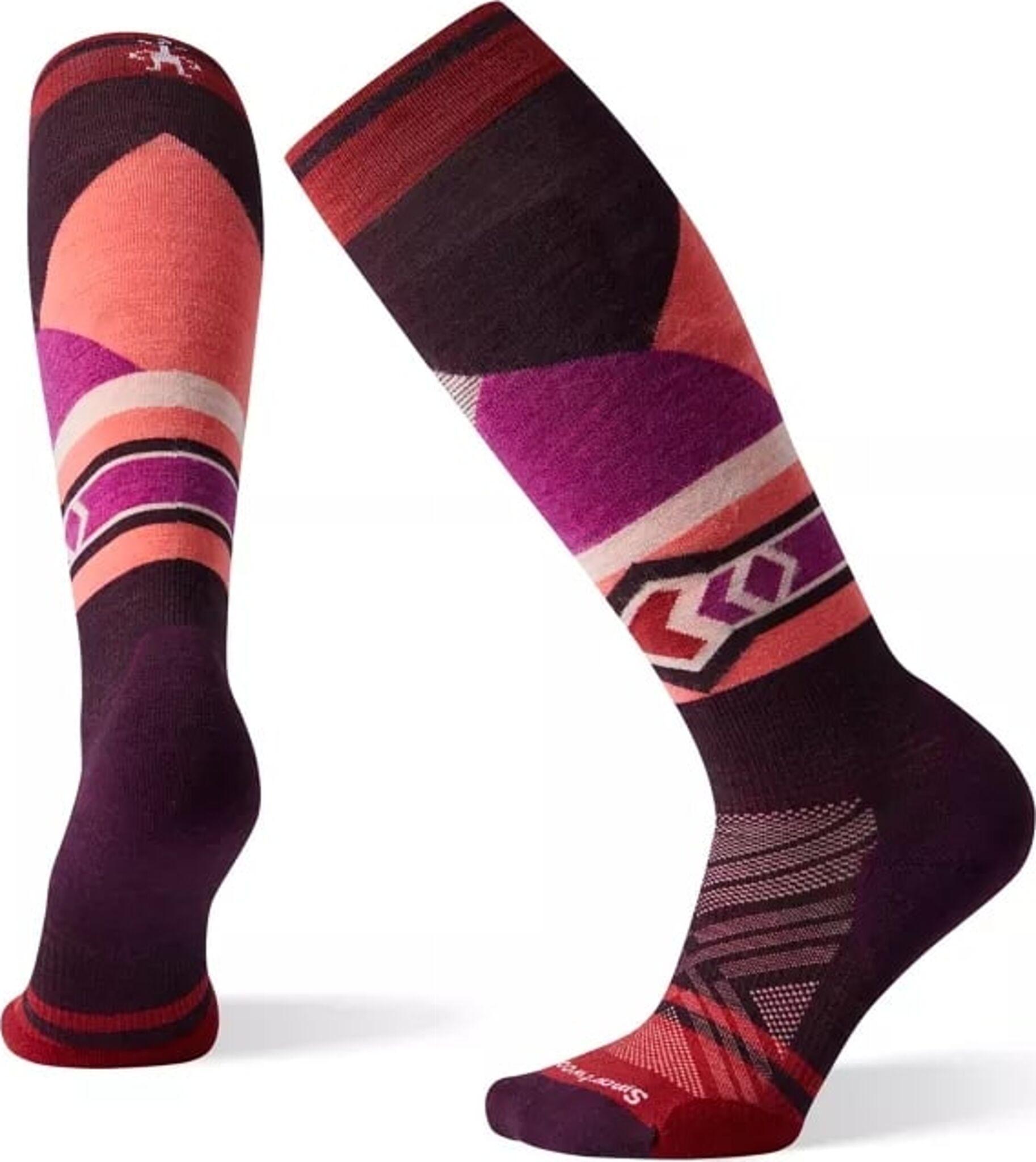 Product gallery image number 1 for product PhD® Ski Light Elite Pattern Socks - Women's