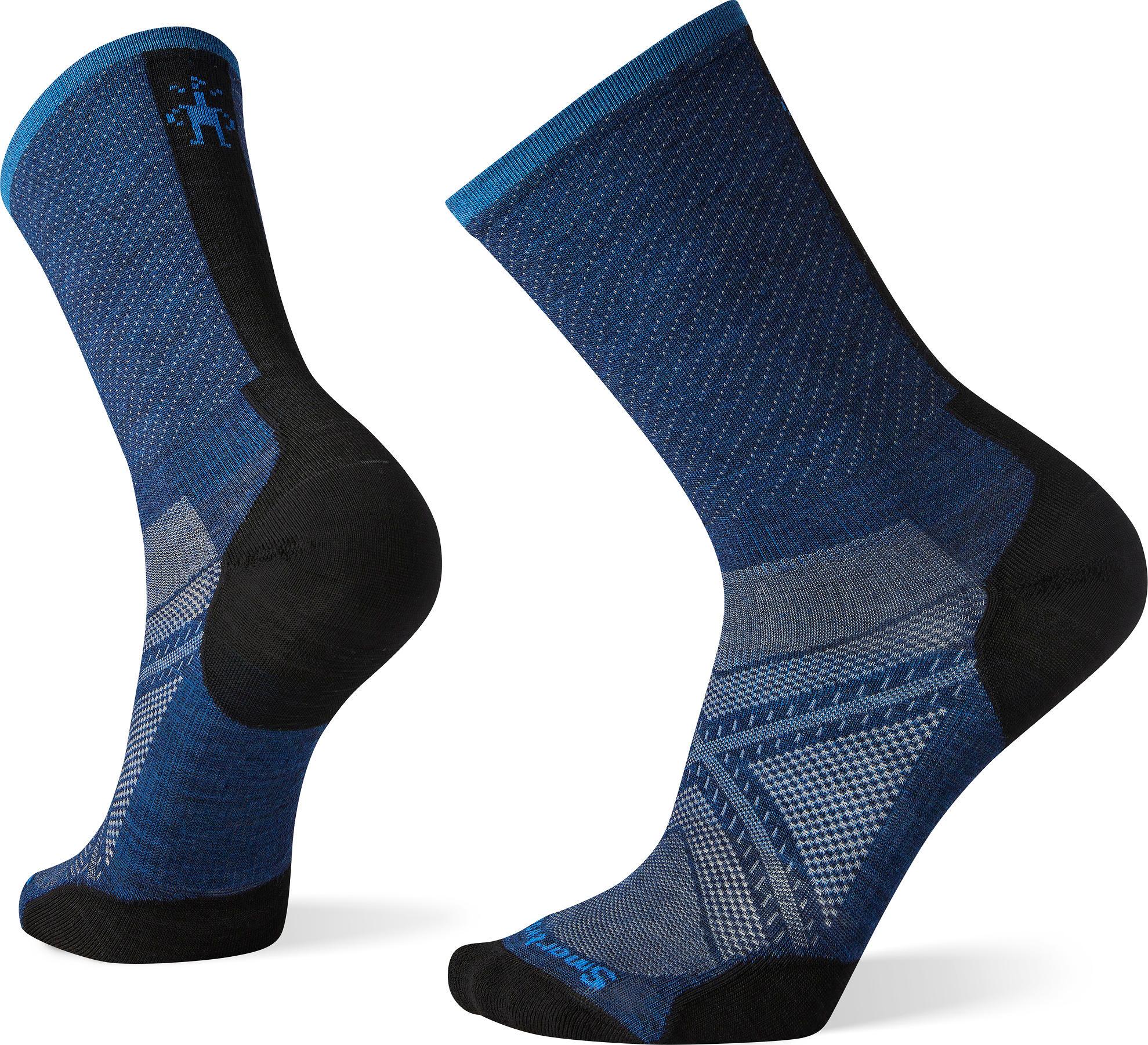 Product gallery image number 1 for product PhD Run Ultra Light Pattern Crew Socks - Unisex