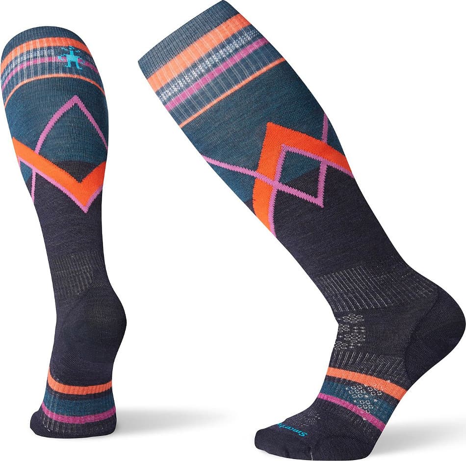 Product gallery image number 1 for product PhD Ski Ultra Light Pattern Socks - Women's