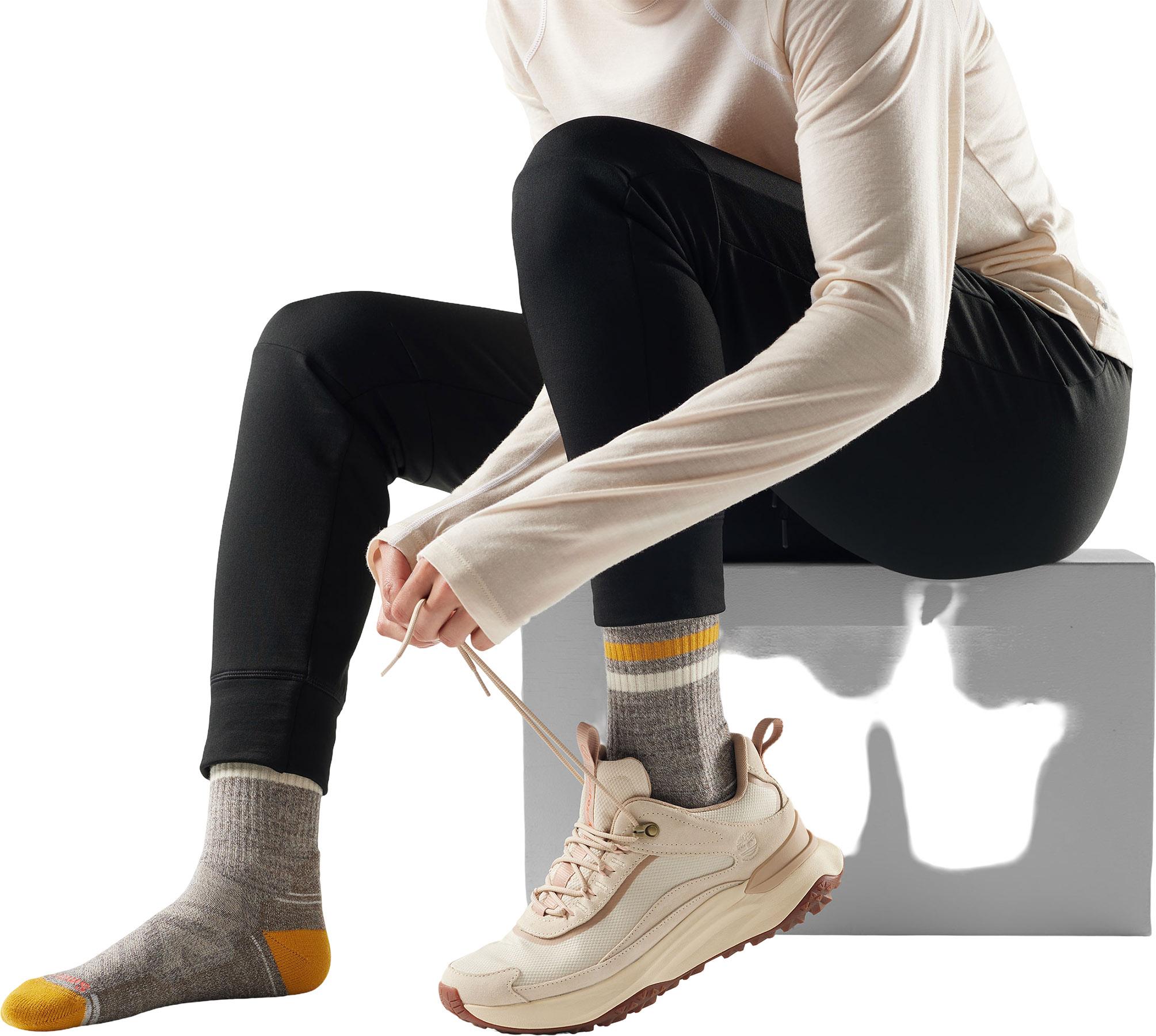 Product gallery image number 2 for product Hike Light Cushion Tube Stripe Crew Socks - Women's