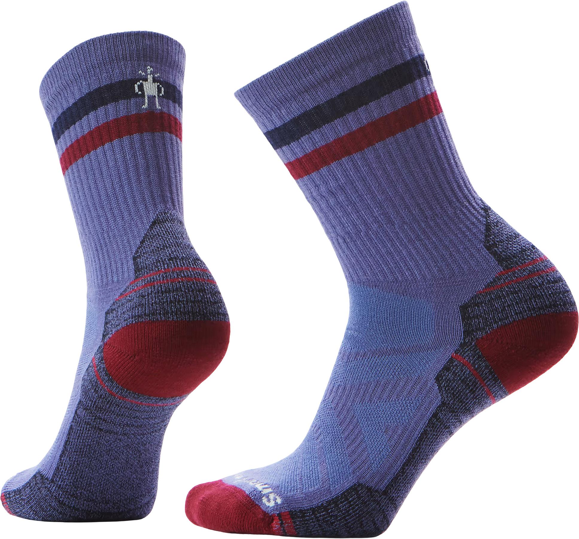 Product image for Chaussettes mi-mollet à matelassage léger à rayures - Femme