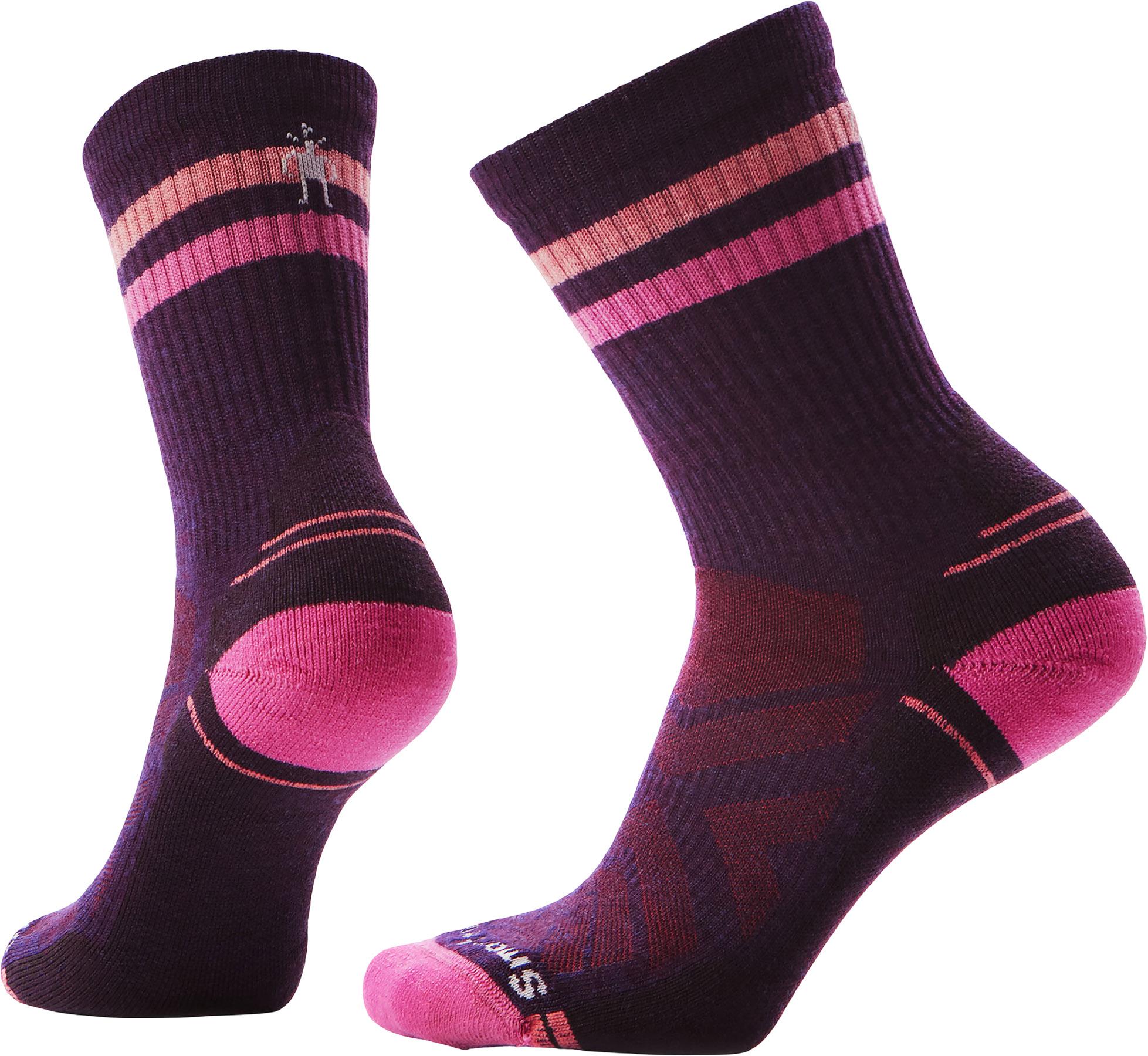 Image de produit pour Chaussettes mi-mollet à matelassage léger à rayures - Femme