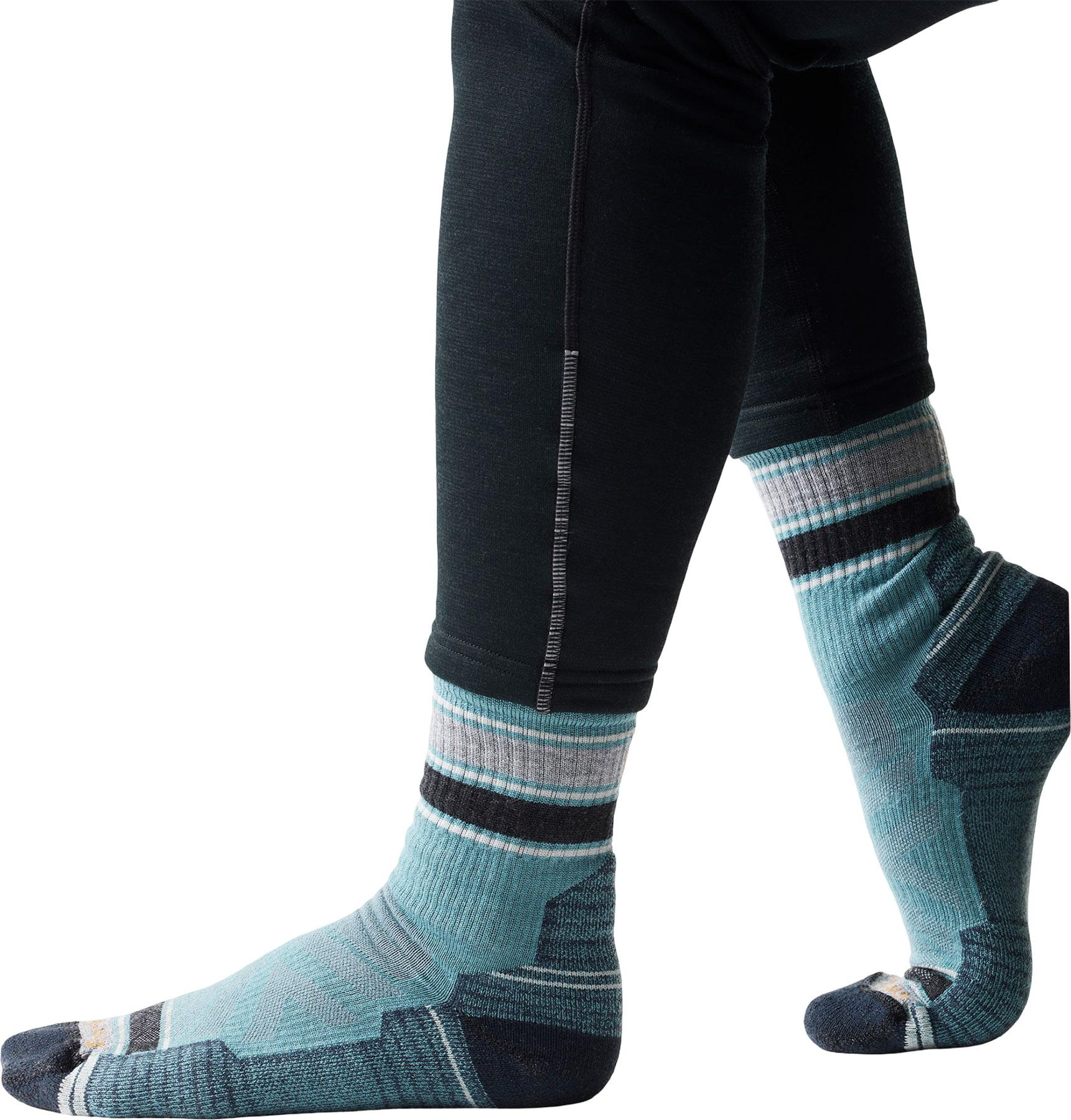 Numéro de l'image de la galerie de produits 2 pour le produit Chaussettes mi-mollet à rayures coussin Hike Light - Unisexe