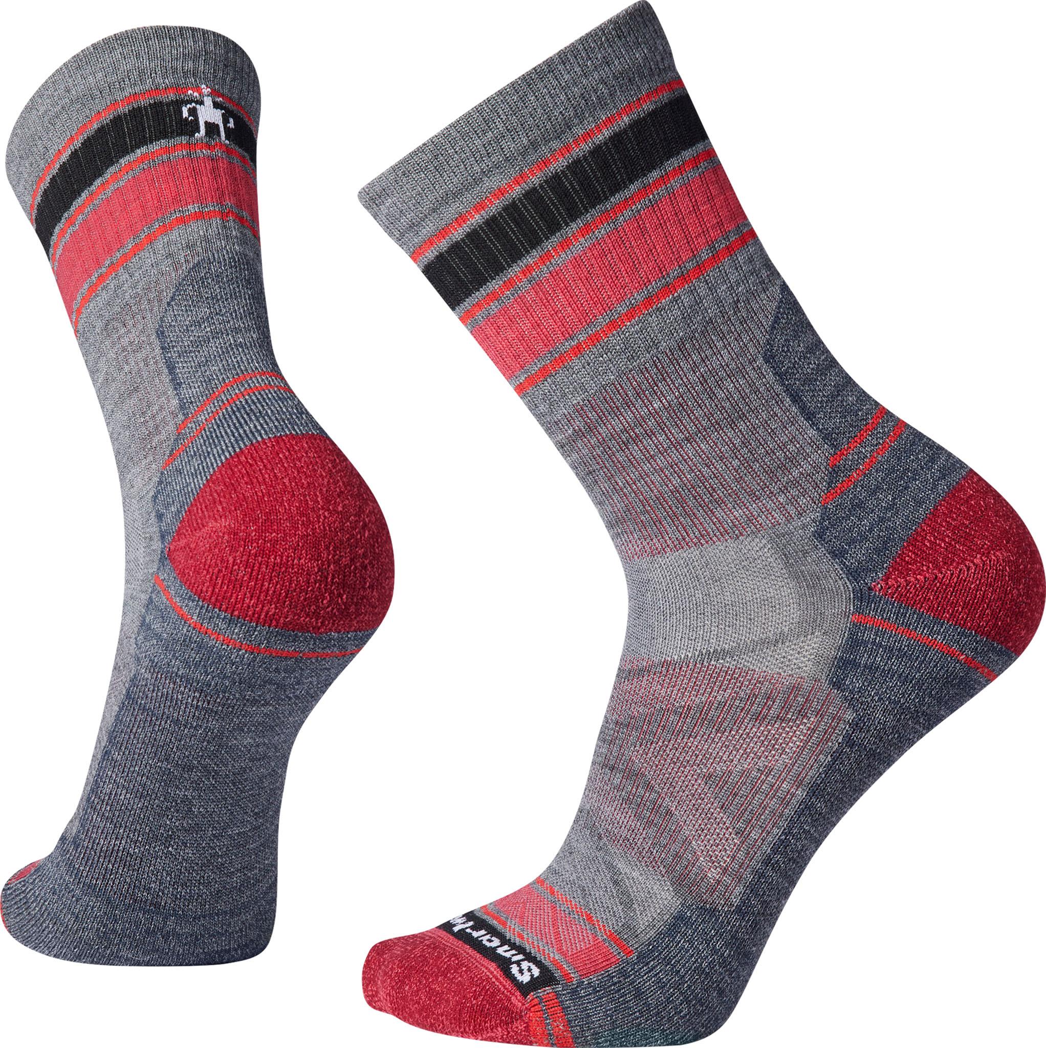 Numéro de l'image de la galerie de produits 1 pour le produit Chaussettes mi-mollet à rayures coussin Hike Light - Unisexe