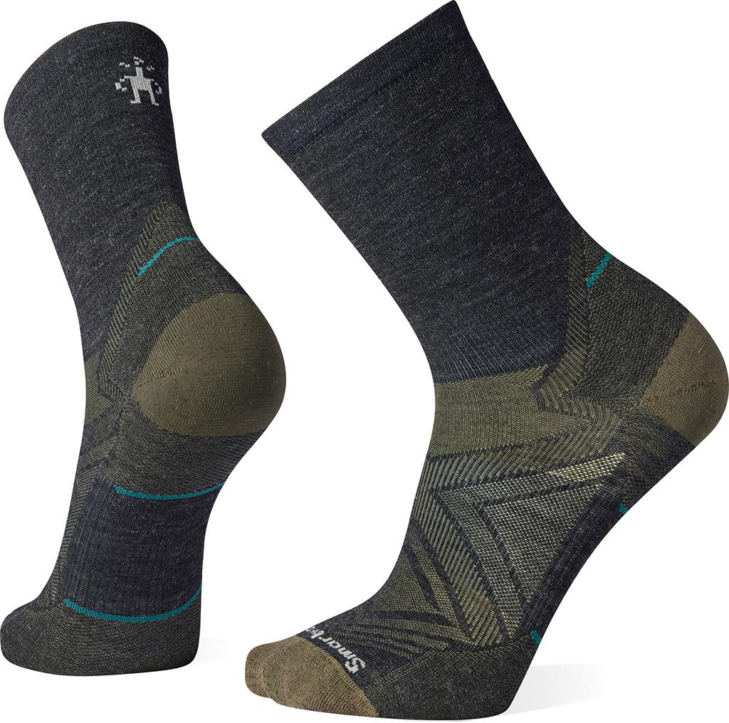 Product gallery image number 1 for product Run Zero Cushion Mid Crew Socks - Unisex