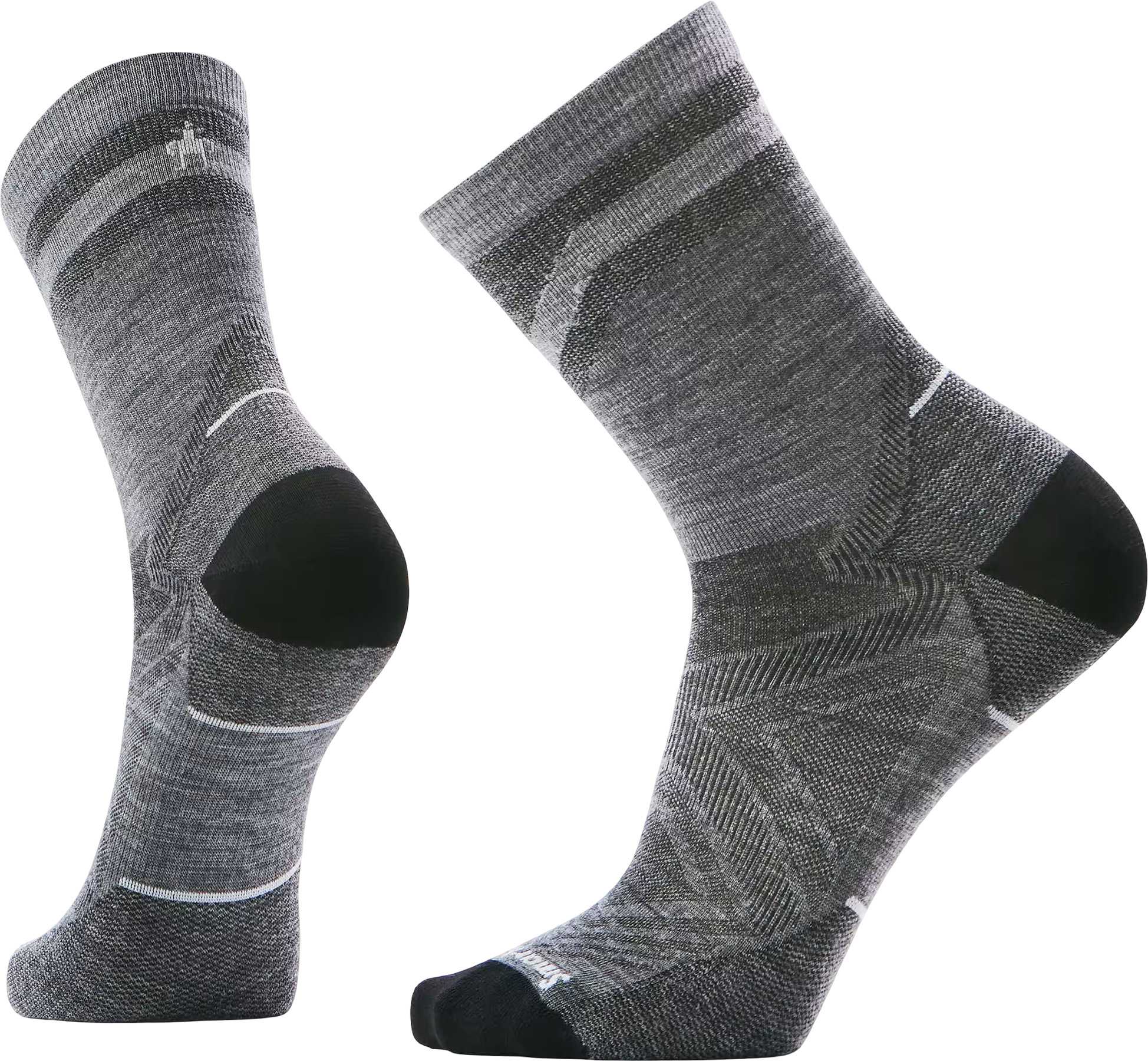 Product image for Performance Run Zero Cushion Mid Crew Pattern Socks - Unisex