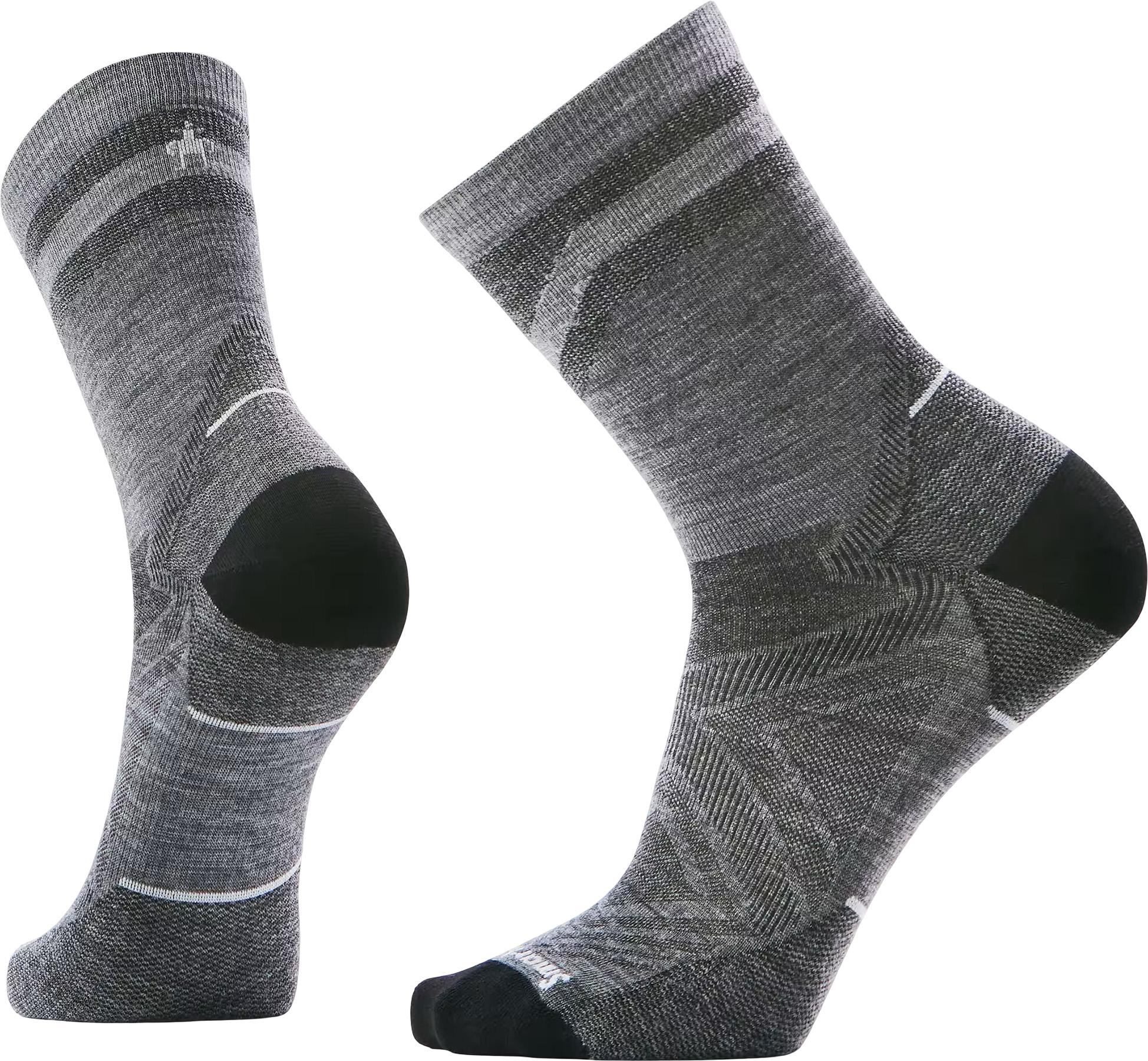 Product gallery image number 1 for product Performance Run Zero Cushion Mid Crew Pattern Socks - Unisex