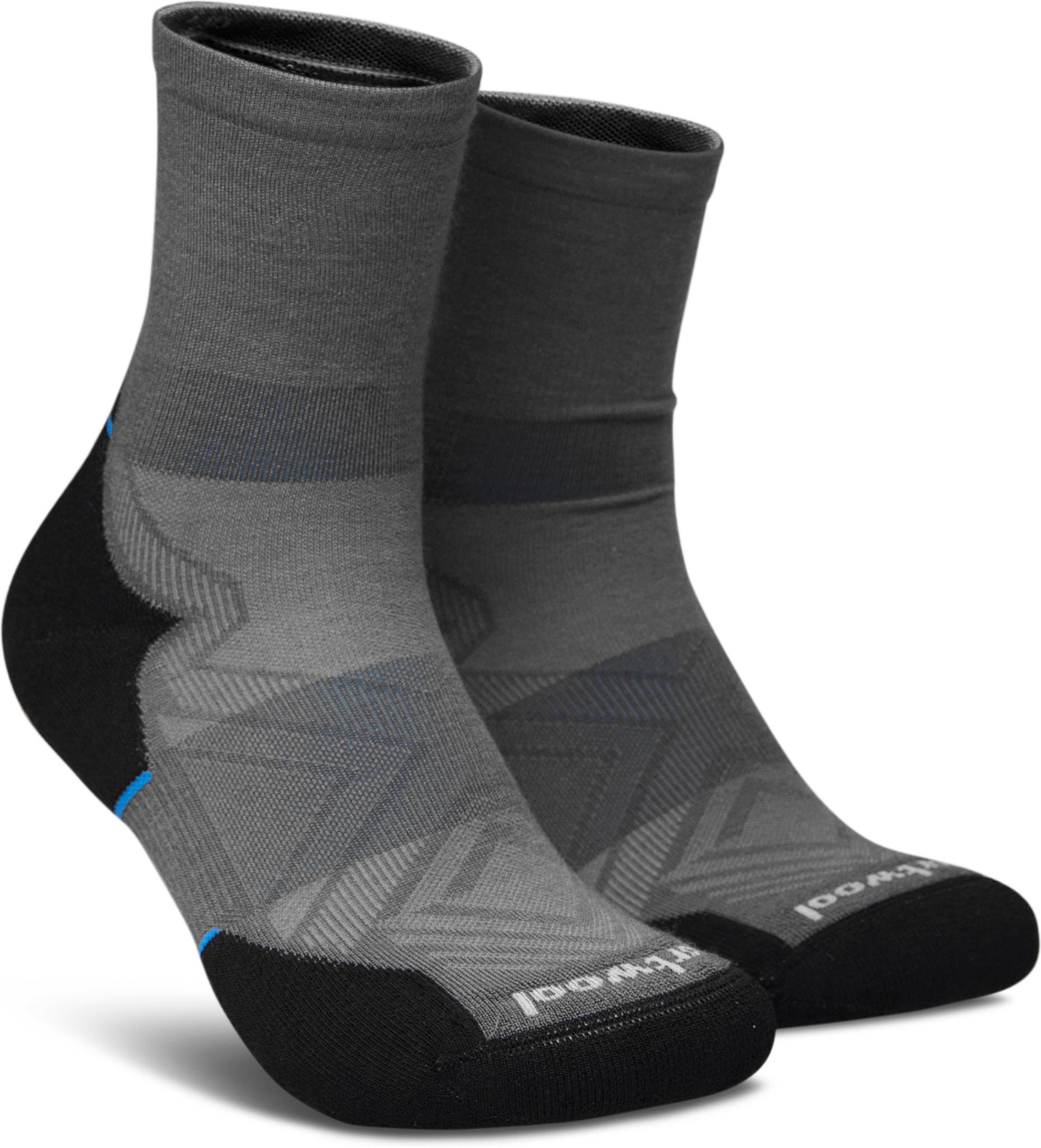 Product image for Performance Run Targeted Cushion Mid Crew Socks - Unisex