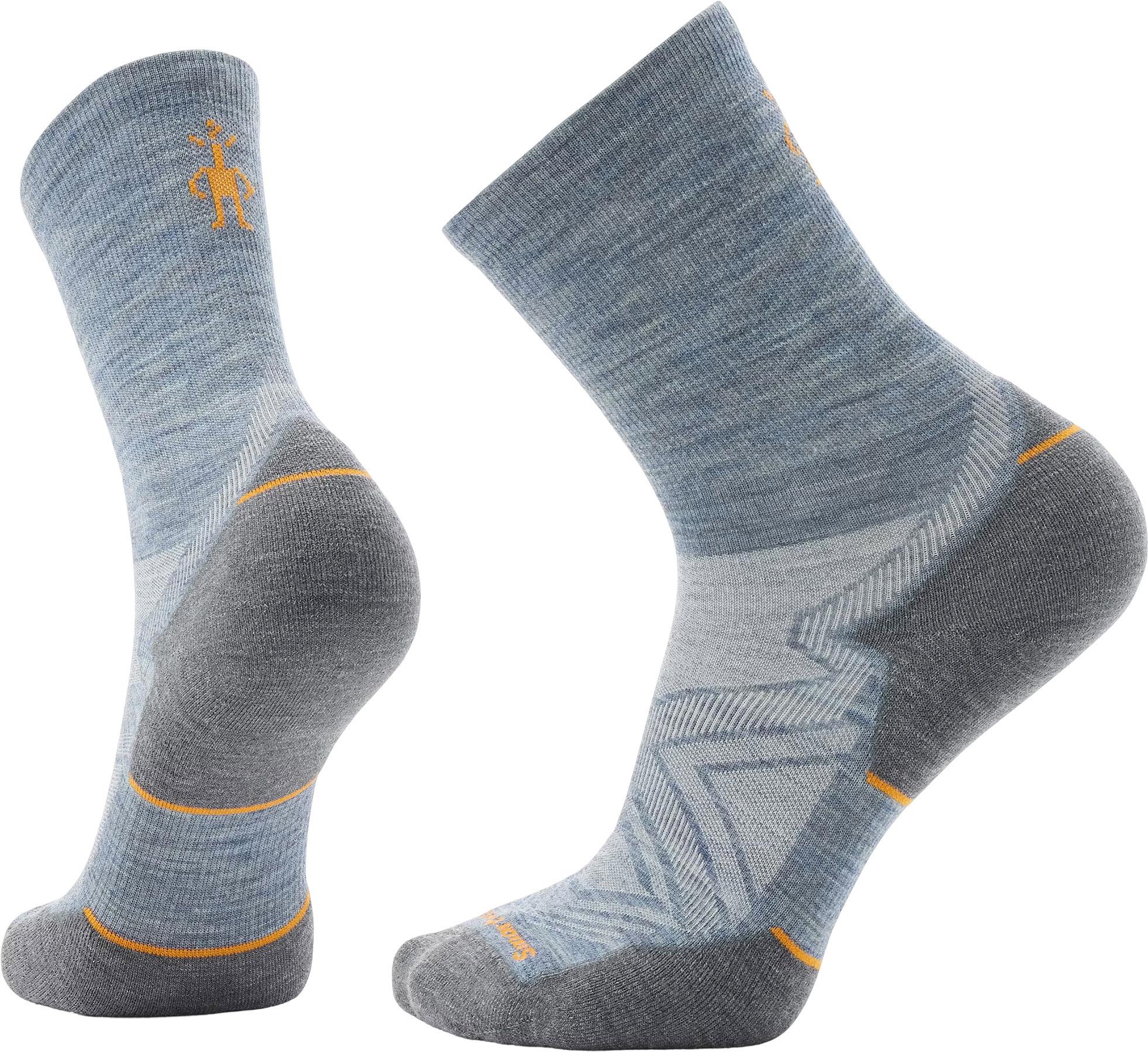 Product image for Performance Run Targeted Cushion Mid Crew Socks - Unisex