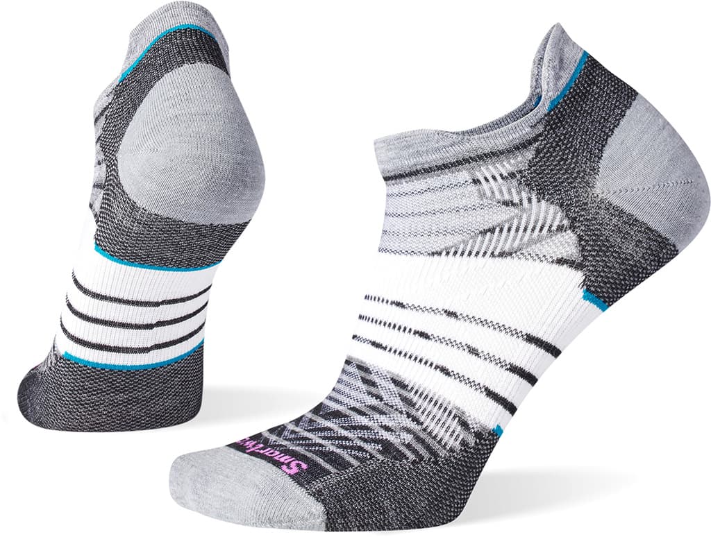 Product gallery image number 1 for product Run Zero Cushion Stripe Low Ankle Socks - Women's