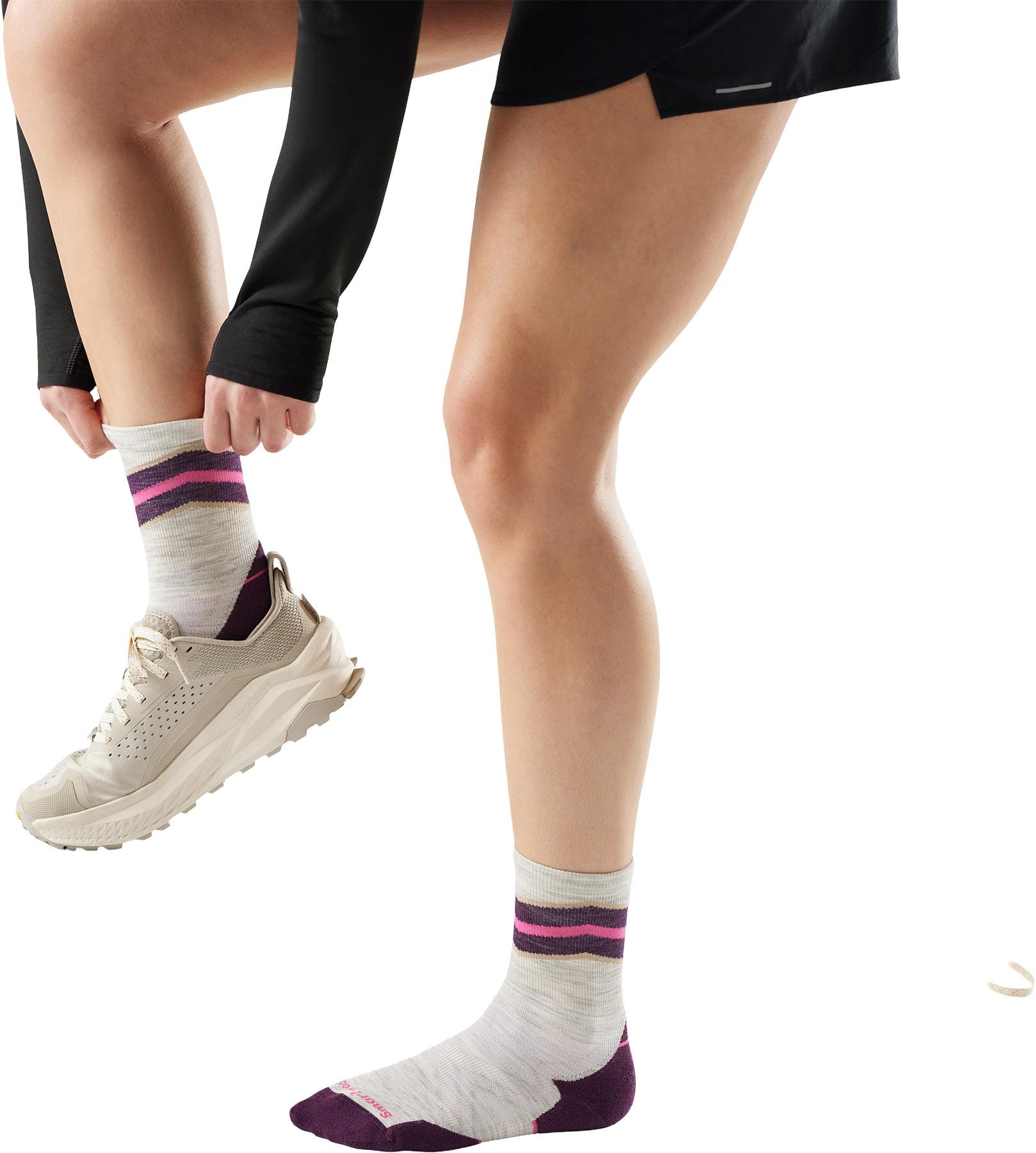 Numéro de l'image de la galerie de produits 2 pour le produit Chaussettes de course mi-mollet à matelassage stratégique - Femme