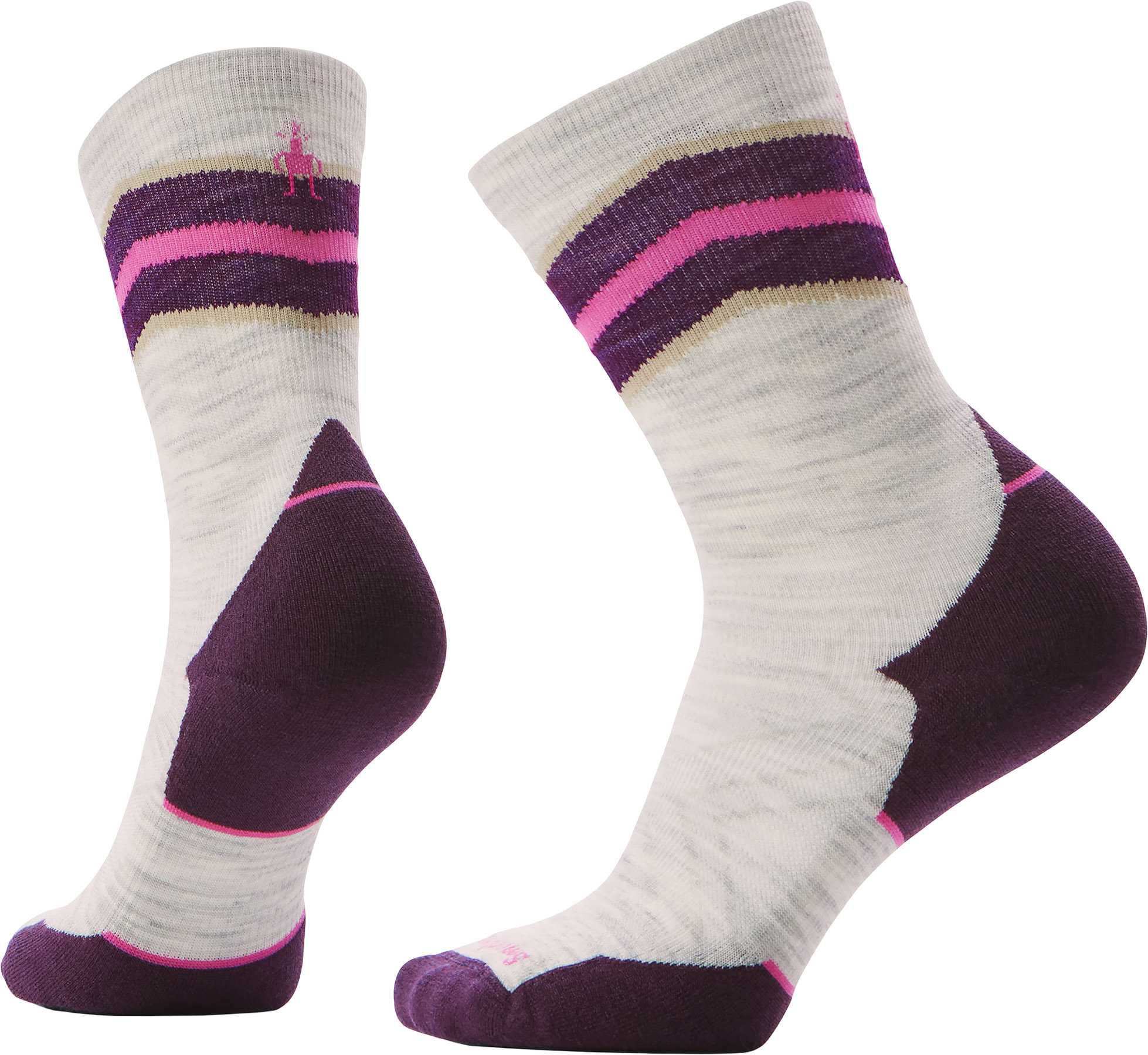 Product image for Run Targeted Cushion Mid Crew Socks - Women's
