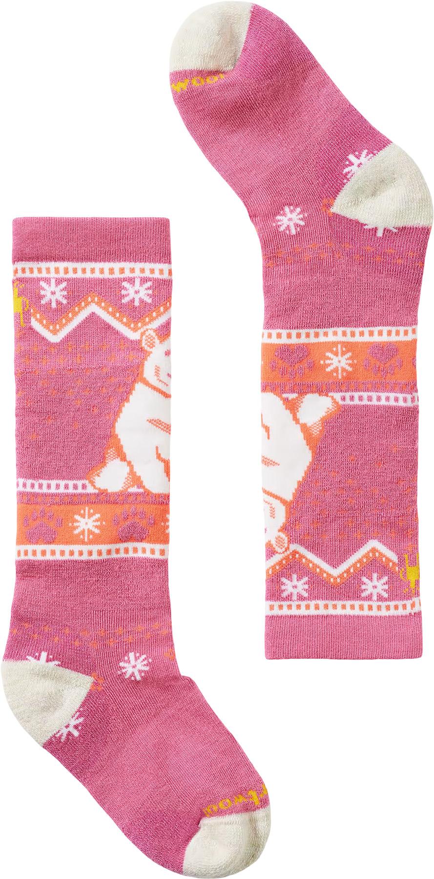 Product image for Wintersport Full Cushion Polar Bear Pattern OTC Socks - Kid's