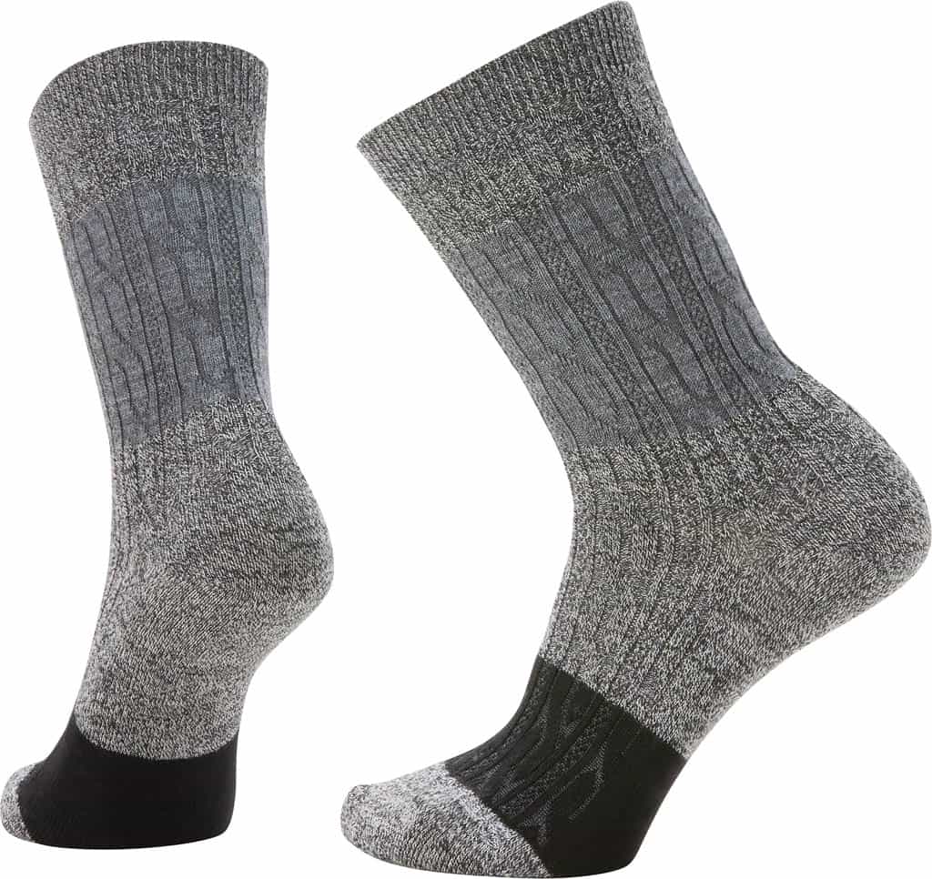 Product image for Everyday Color Block Cable Crew Socks - Unisex