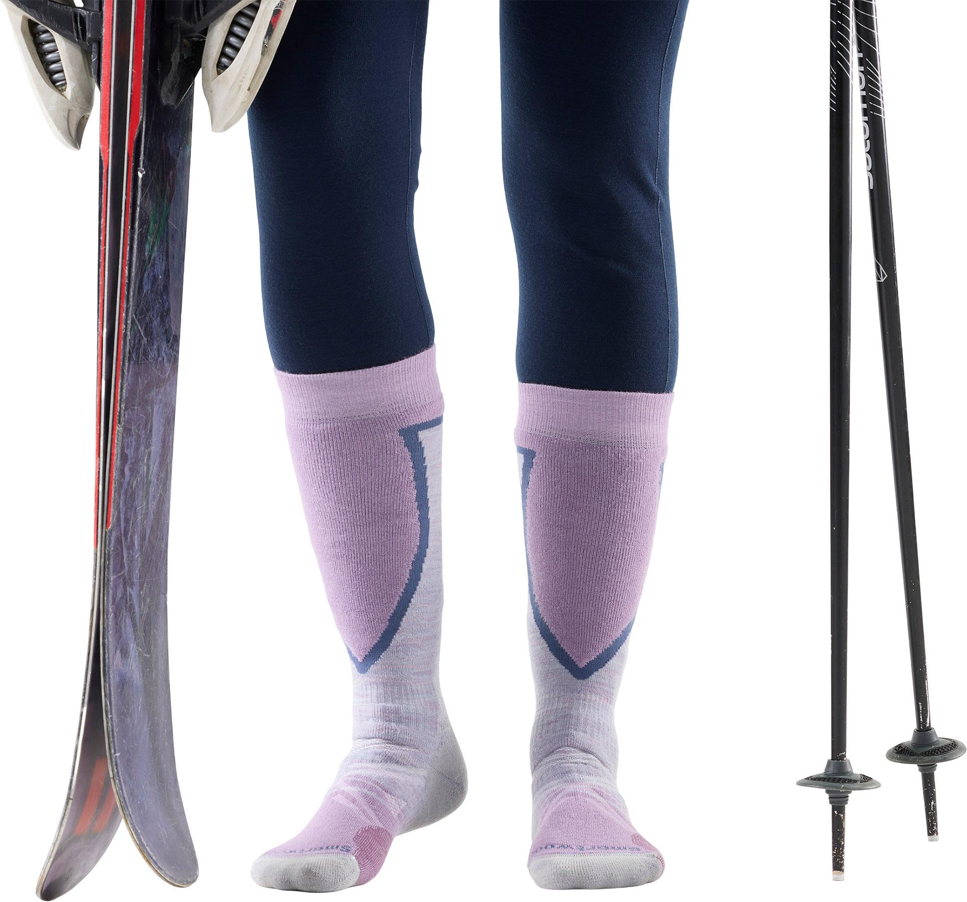Numéro de l'image de la galerie de produits 2 pour le produit Chaussettes de ski sous genou à matelassage intégral OTC - Femme