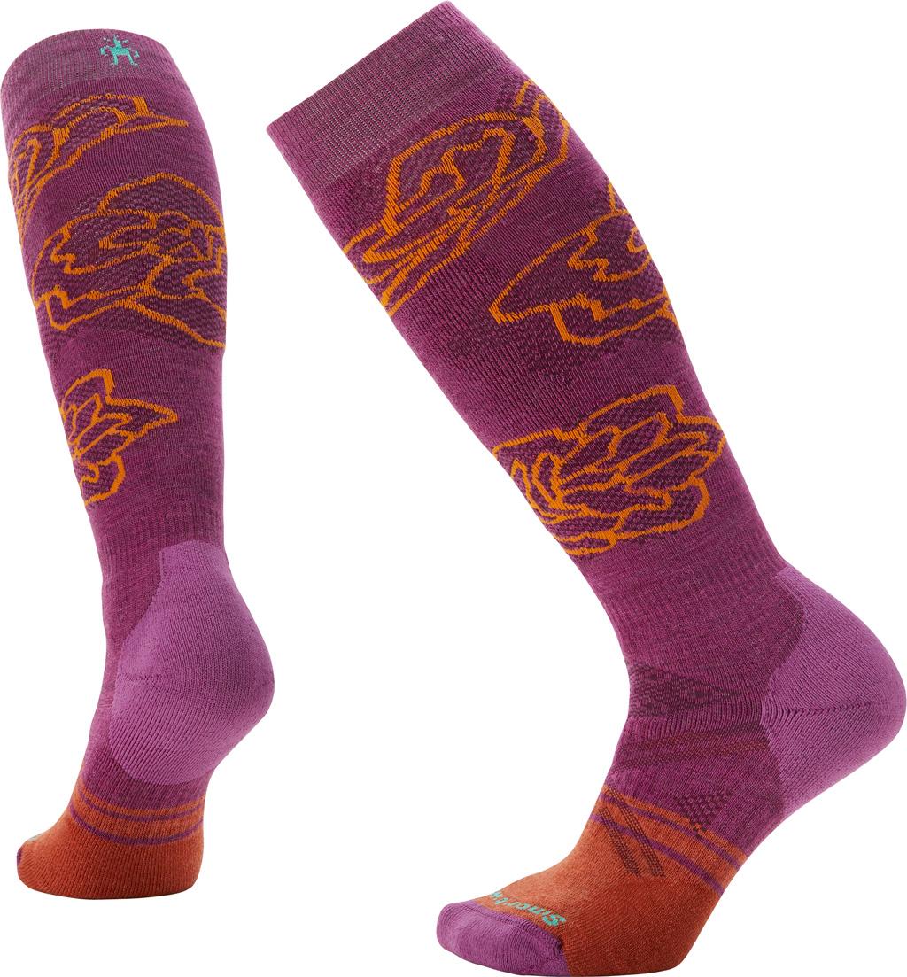 Product gallery image number 1 for product Ski Full Cushion Pattern OTC Socks - Women's