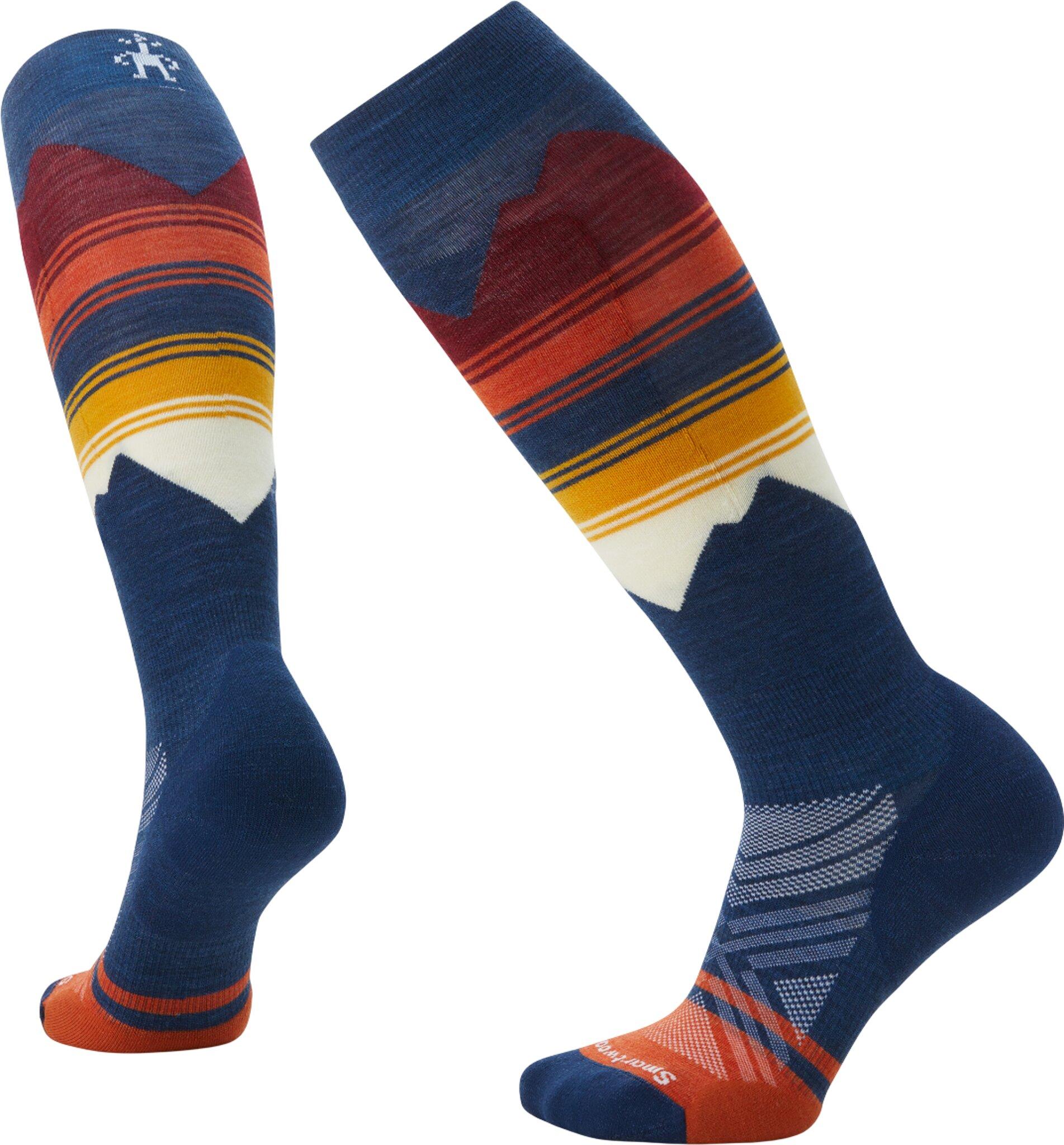 Product gallery image number 1 for product Ski Targeted Cushion Pattern OTC Socks - Women's 