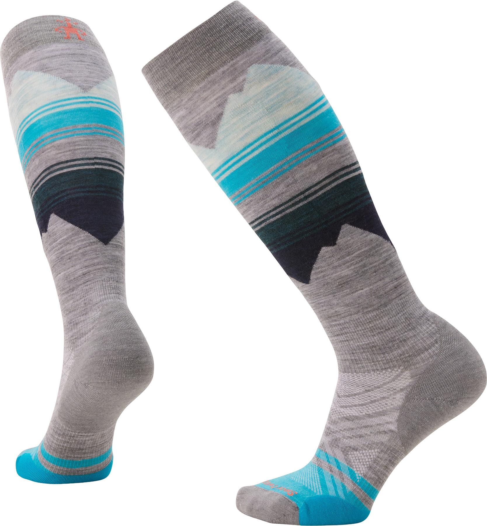 Image de produit pour Chaussettes de ski haute Targeted Cushion à motif - Femme