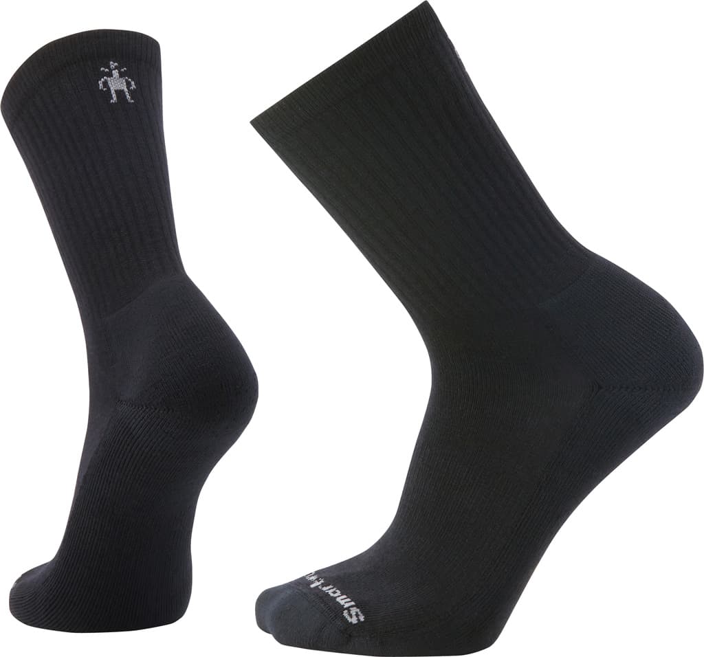 Product gallery image number 1 for product Everyday Solid Rib Crew Socks - Unisex