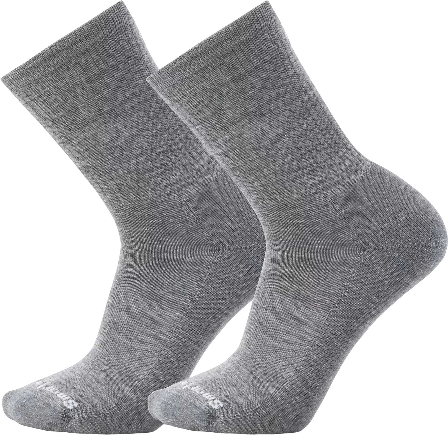 Image de produit pour Chaussettes mi-mollet paquet de 2 unies et côtelées pour tous les jours - Unisexe