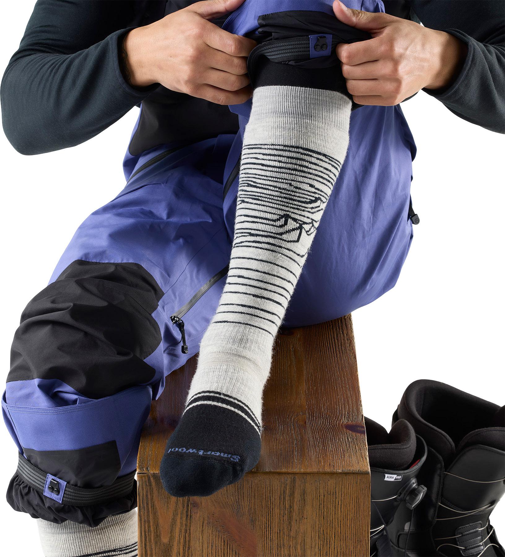 Product gallery image number 2 for product Snowboard Full Cushion Iguchi Pattern OTC Socks - Unisex