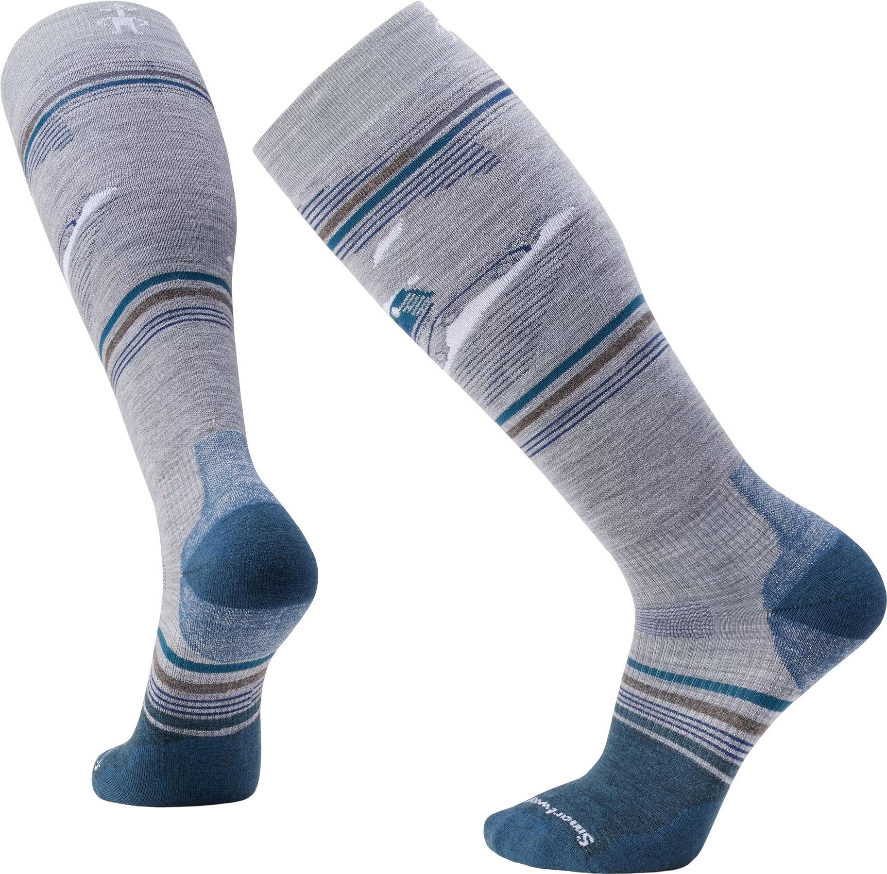 Image de produit pour Chaussettes de planche à neige sous-genou à matelassage ciblé Piste Machine - Unisexe