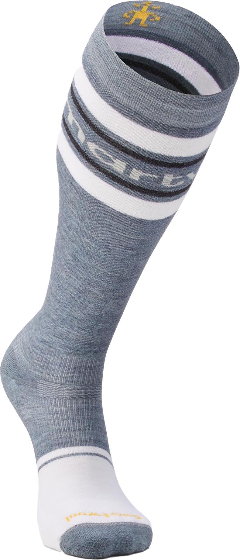 Image de produit pour Chaussettes de planche à neige sous-genou à matelassage ciblé Logo - Unisexe