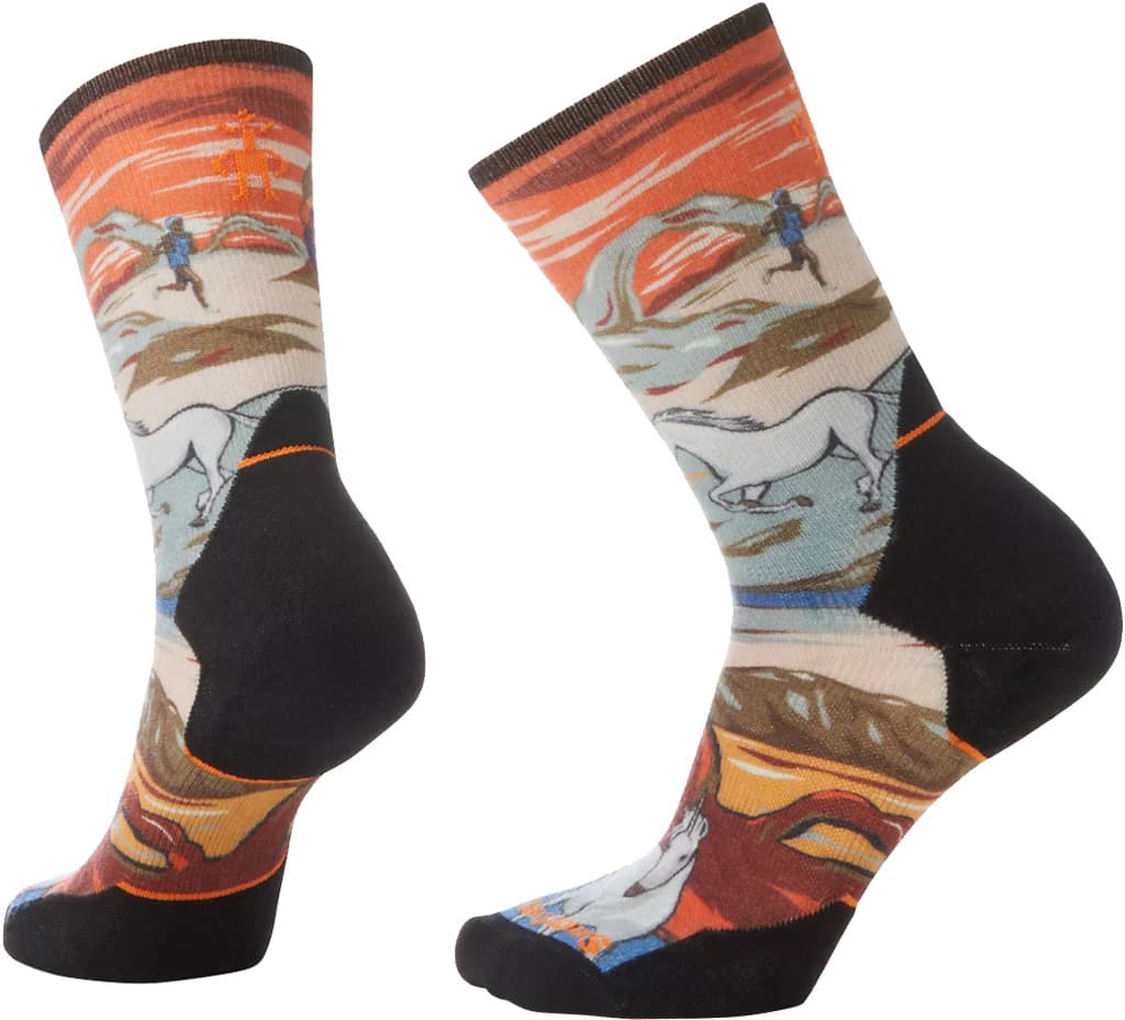 Product gallery image number 1 for product Athlete Edition Run Trail Magic Print Crew Socks - Unisex