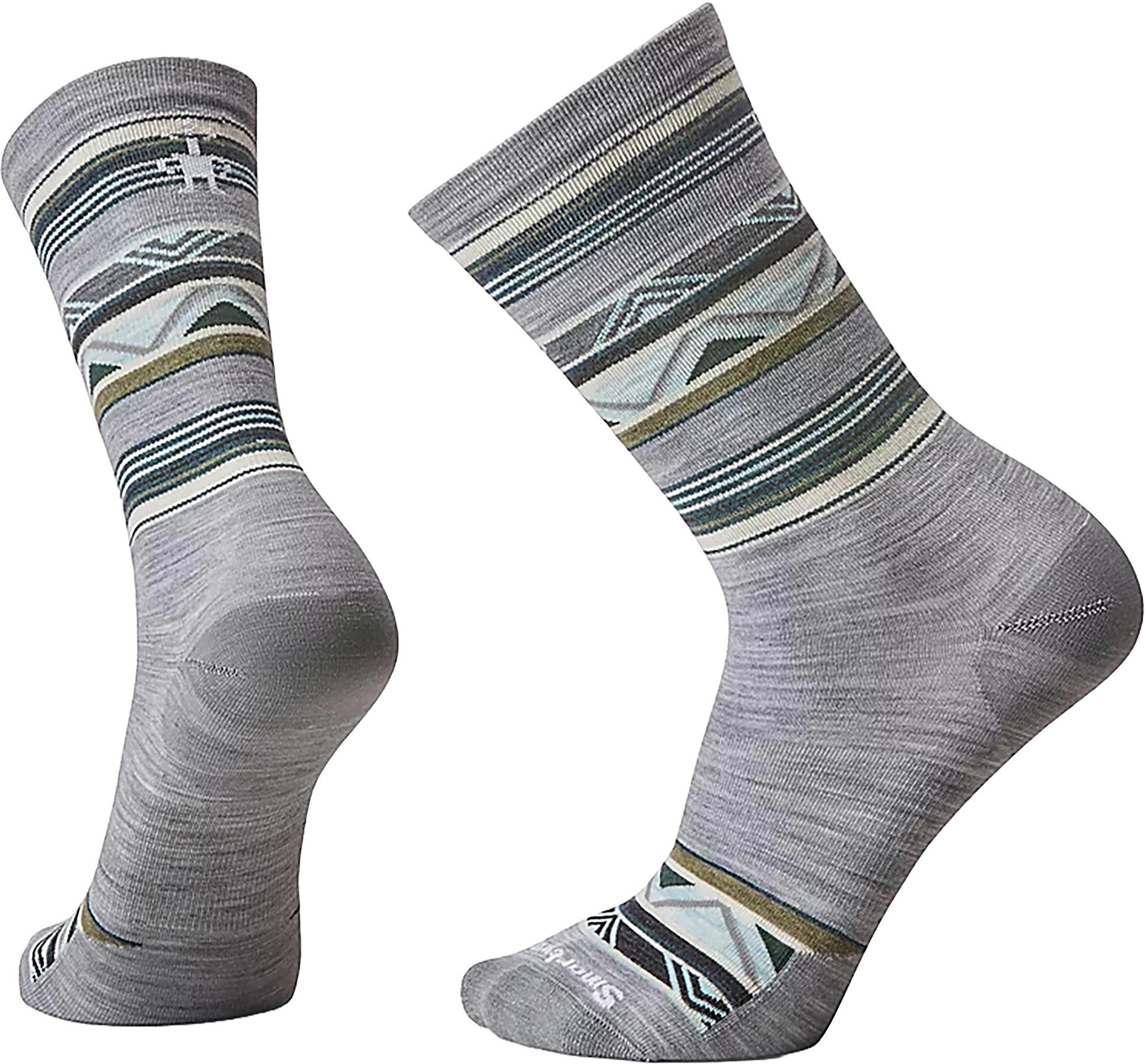 Product gallery image number 1 for product Everyday Zig Zag Valley Crew Socks - Unisex