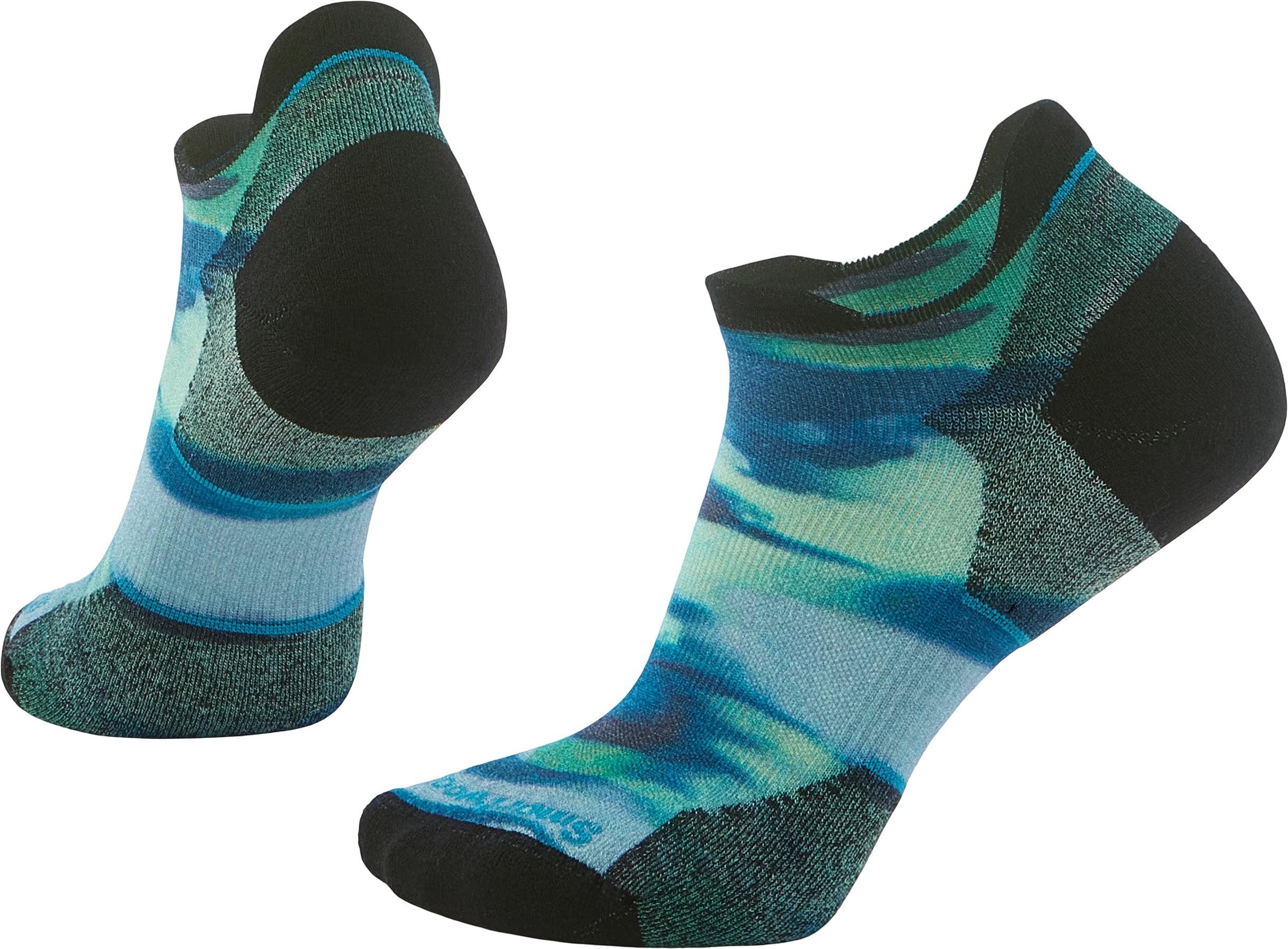 Product image for Chaussettes basses à coussinets ciblés à imprimé brossé Run - Femme