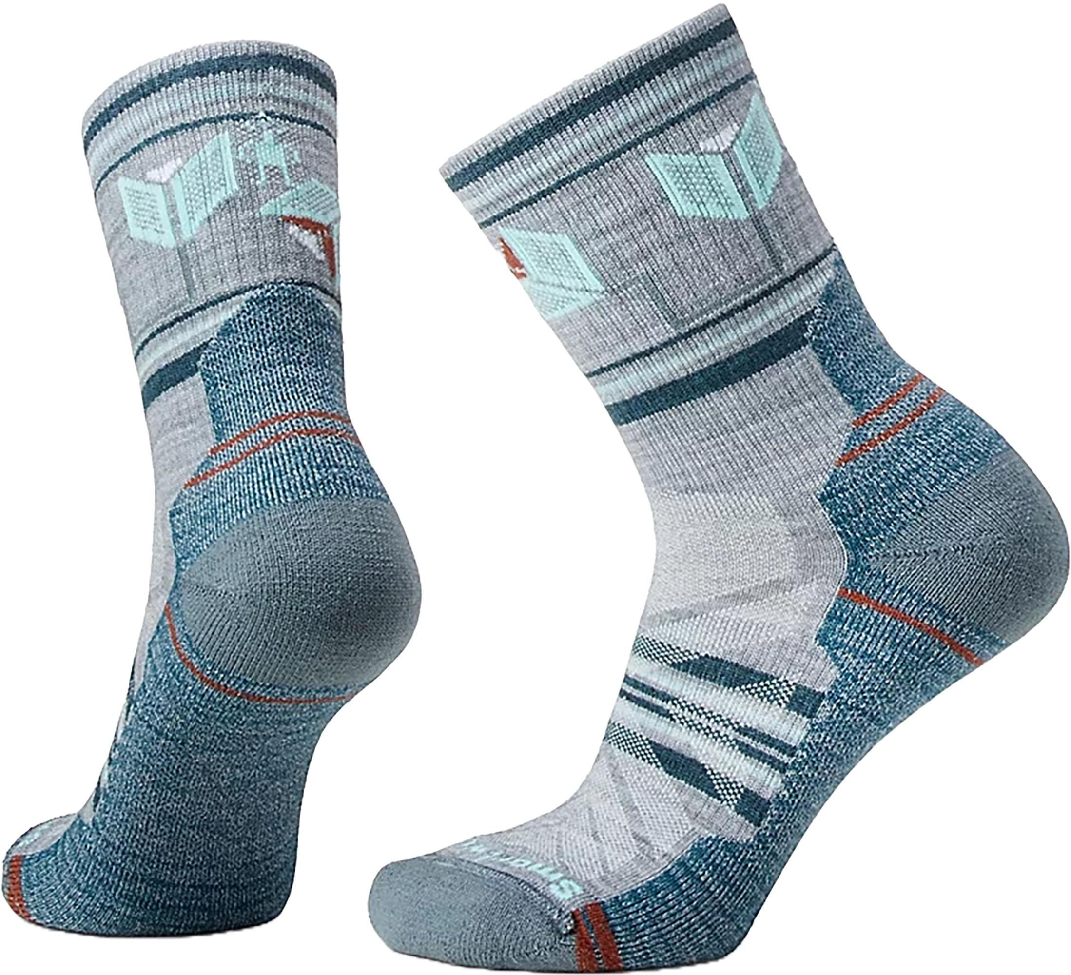 Numéro de l'image de la galerie de produits 1 pour le produit Chaussettes mi-mollet Hike Light Cushion Castle Peak Pattern Mid - Femme