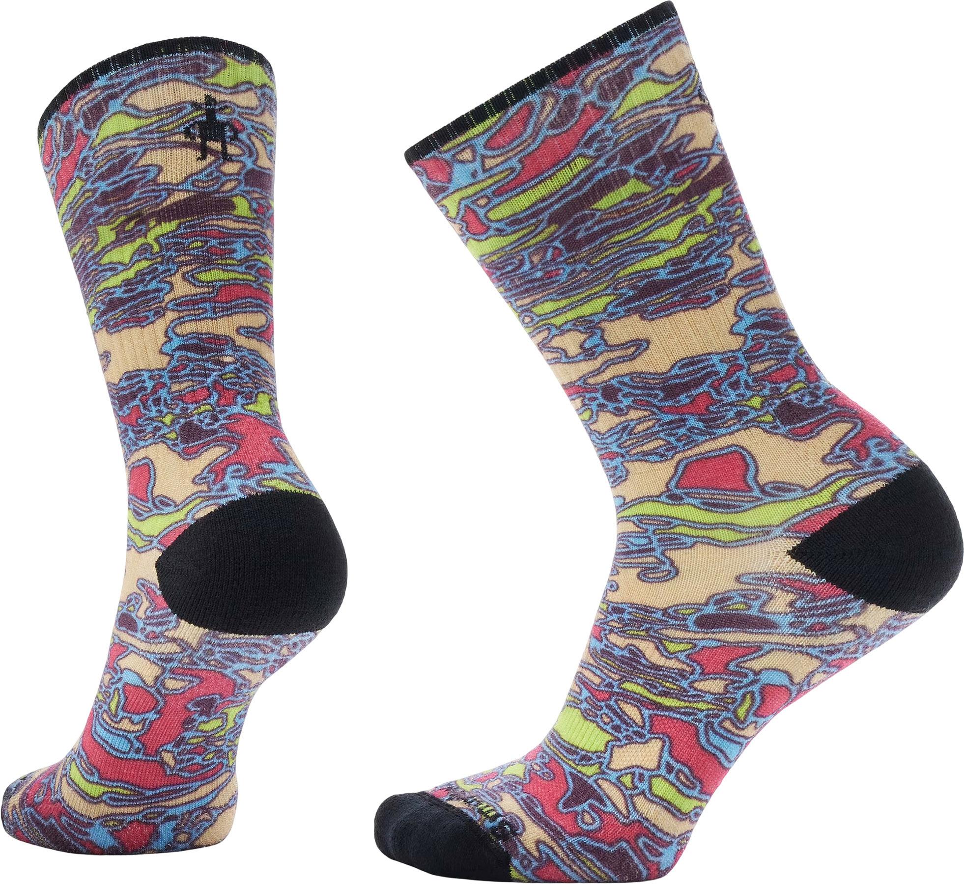 Product image for Athletic In a Daze Print Crew Socks - Unisex