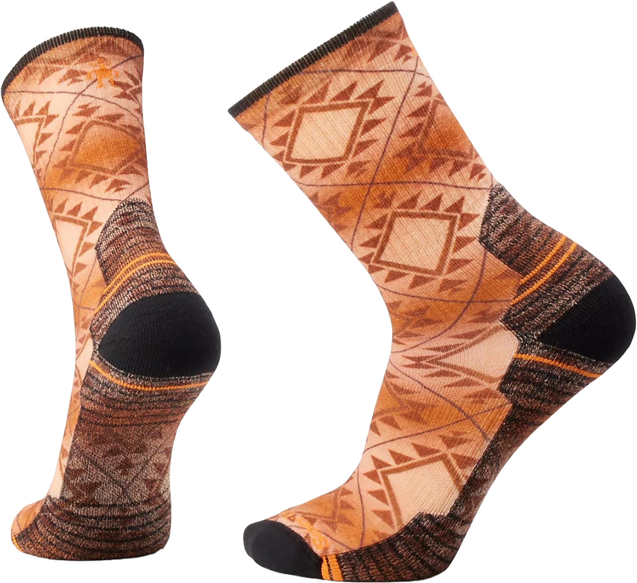 Product image for Hike Light Cushion Southwest Tile Print Crew Socks - Unisex