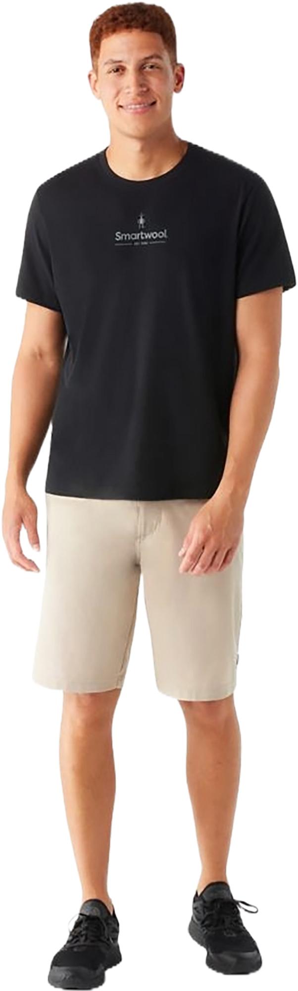 Product gallery image number 3 for product Smartwool Logo Graphic Short Sleeve Tee - Unisex