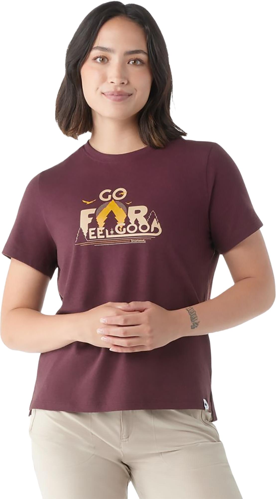 Product gallery image number 2 for product Go Far. Feel Good. Graphic Short Sleeve Tee - Women's