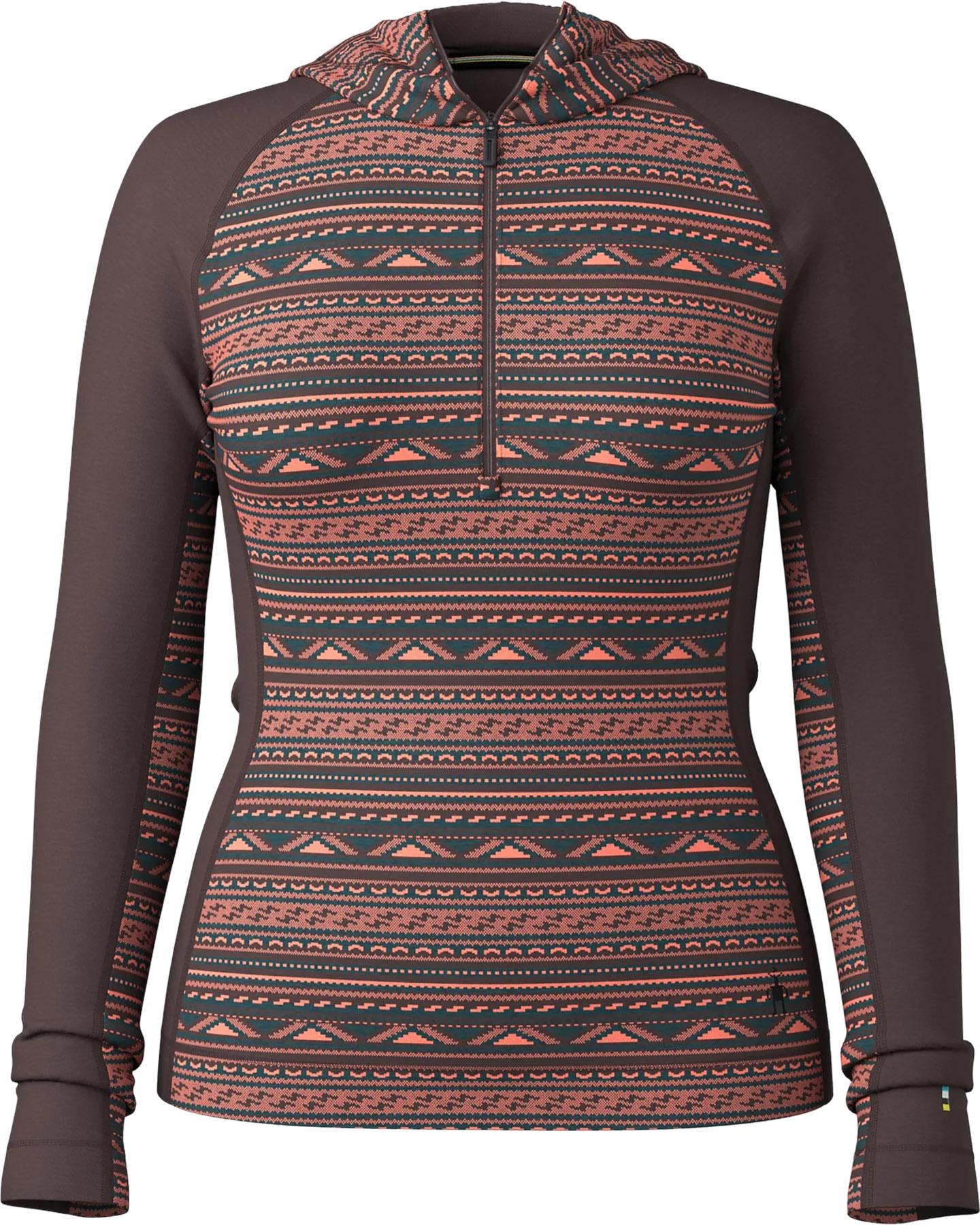 Product image for Classic Thermal Merino Base Layer 1/2 Zip Hoodie - Women's