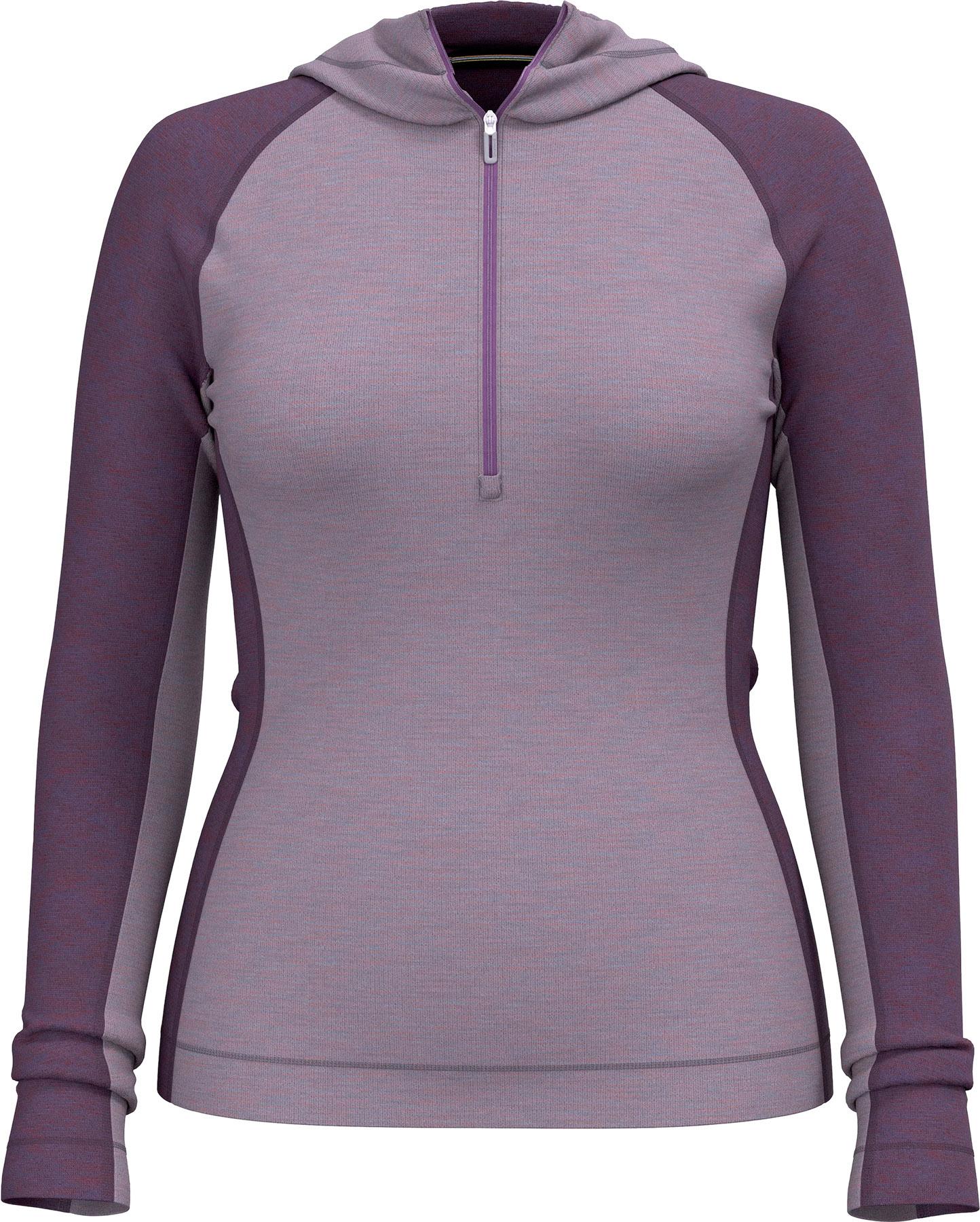 Product image for Classic Thermal Merino Boxed 1/2 Zip Base Layer Hoodie - Women's 