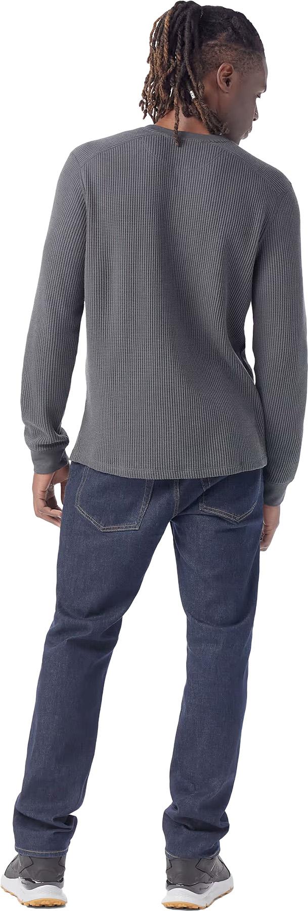 Product gallery image number 3 for product Waffle Long Sleeve Henley - Men's