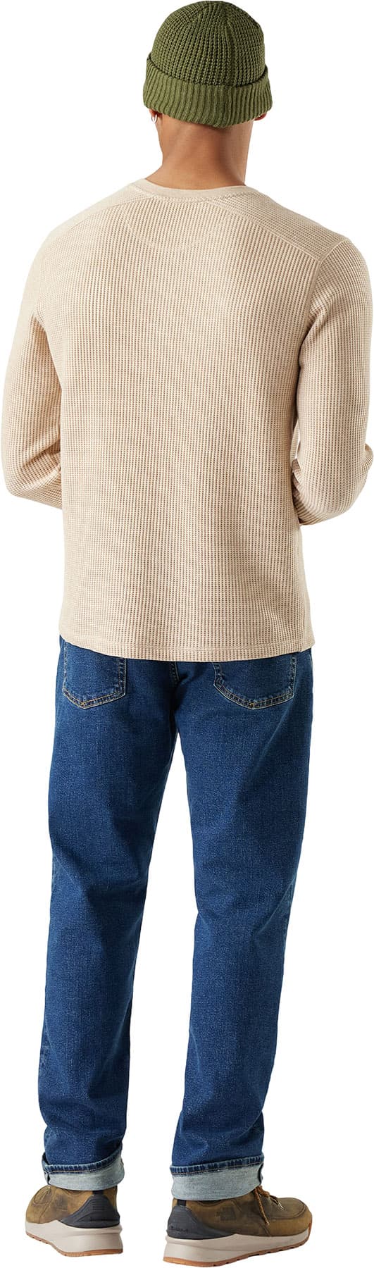 Product gallery image number 3 for product Waffle Long Sleeve Henley - Men's