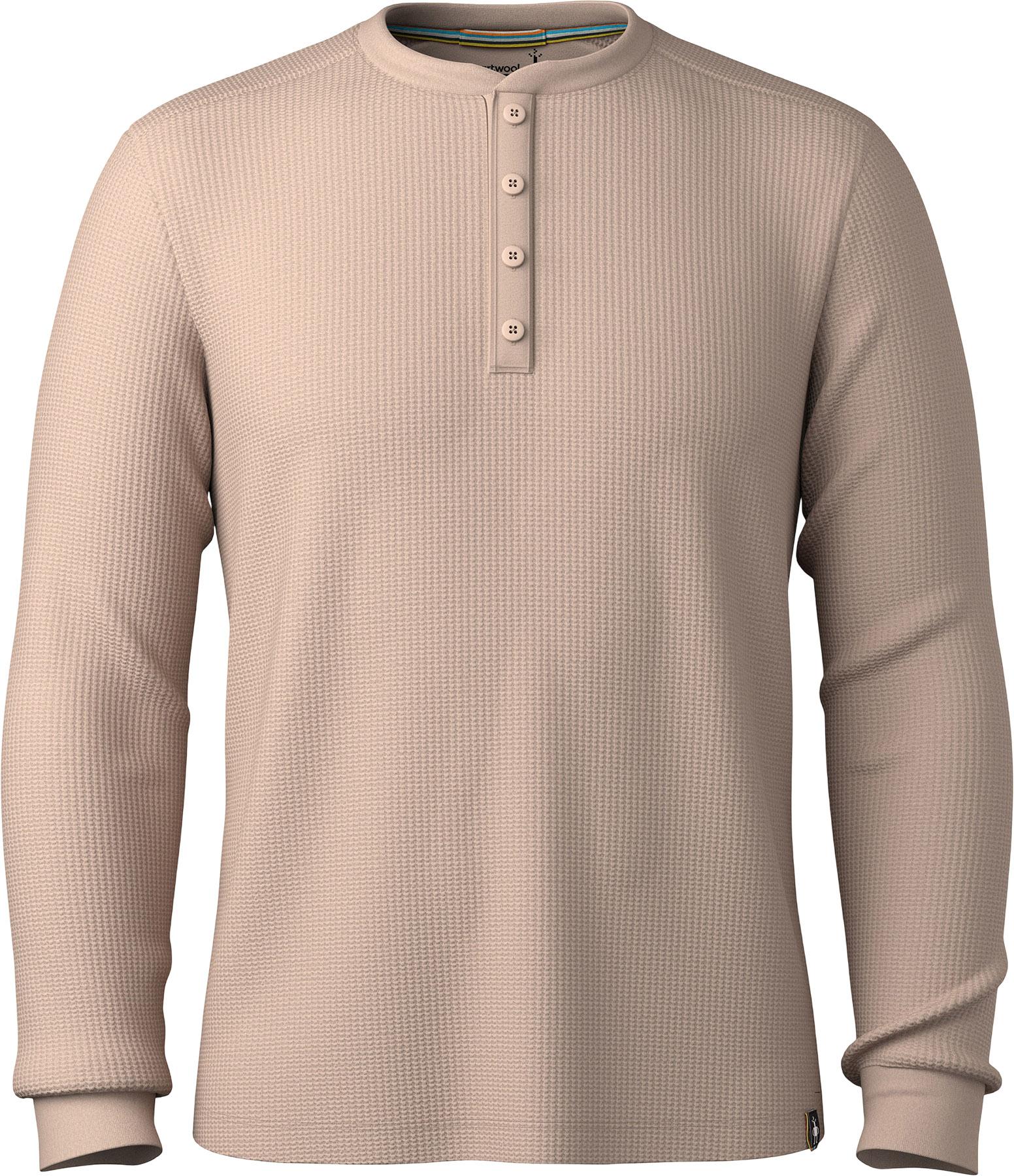 Product image for Chandail à manches longues henley Waffle - Homme