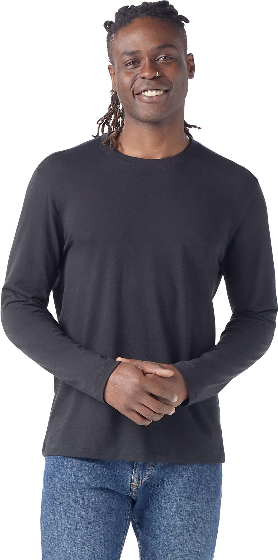 Product gallery image number 2 for product Perfect Crew Neck Long Sleeve T-Shirt - Men's