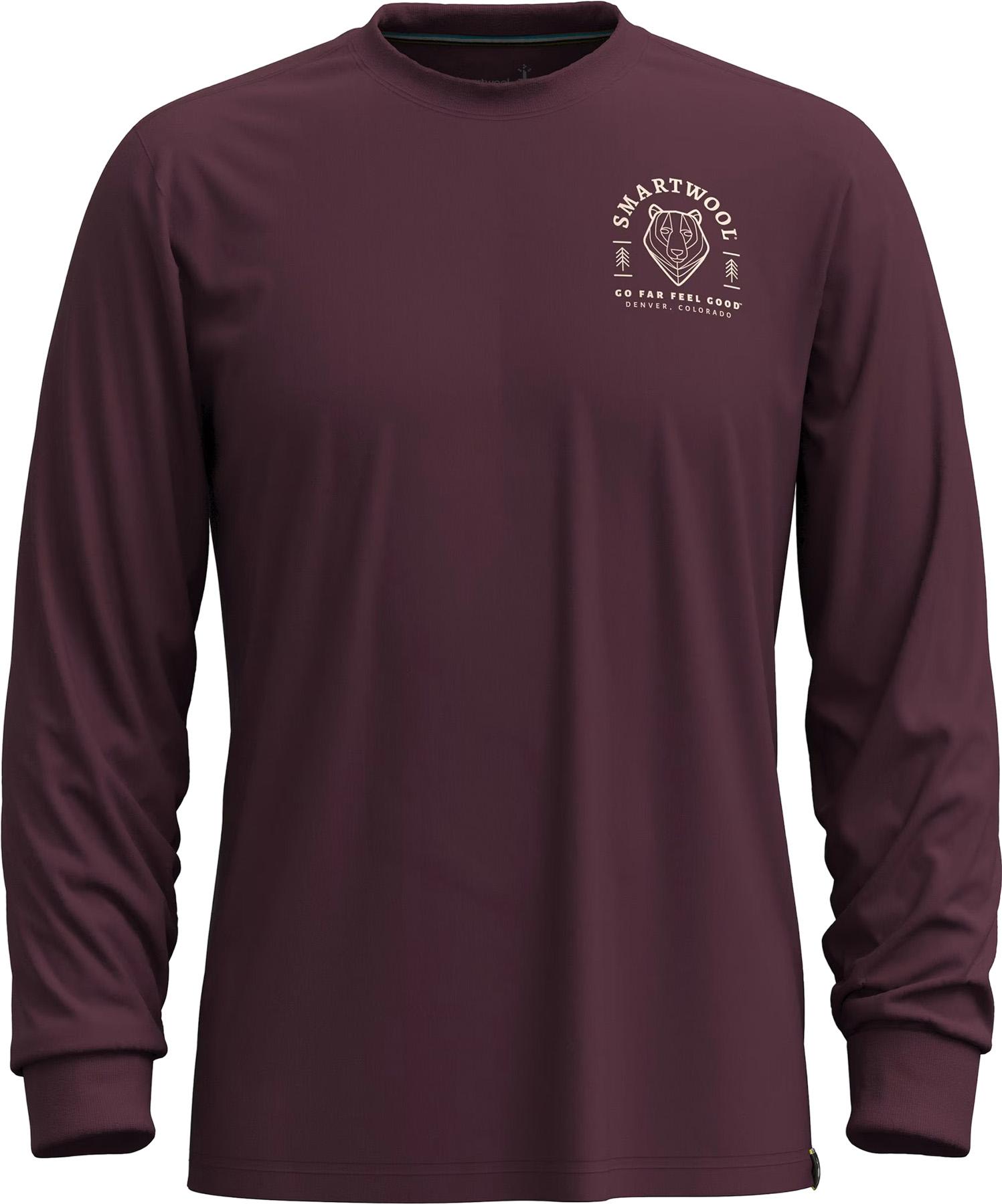 Product gallery image number 1 for product Bear Stare Graphic Long Sleeve T-Shirt - Unisex