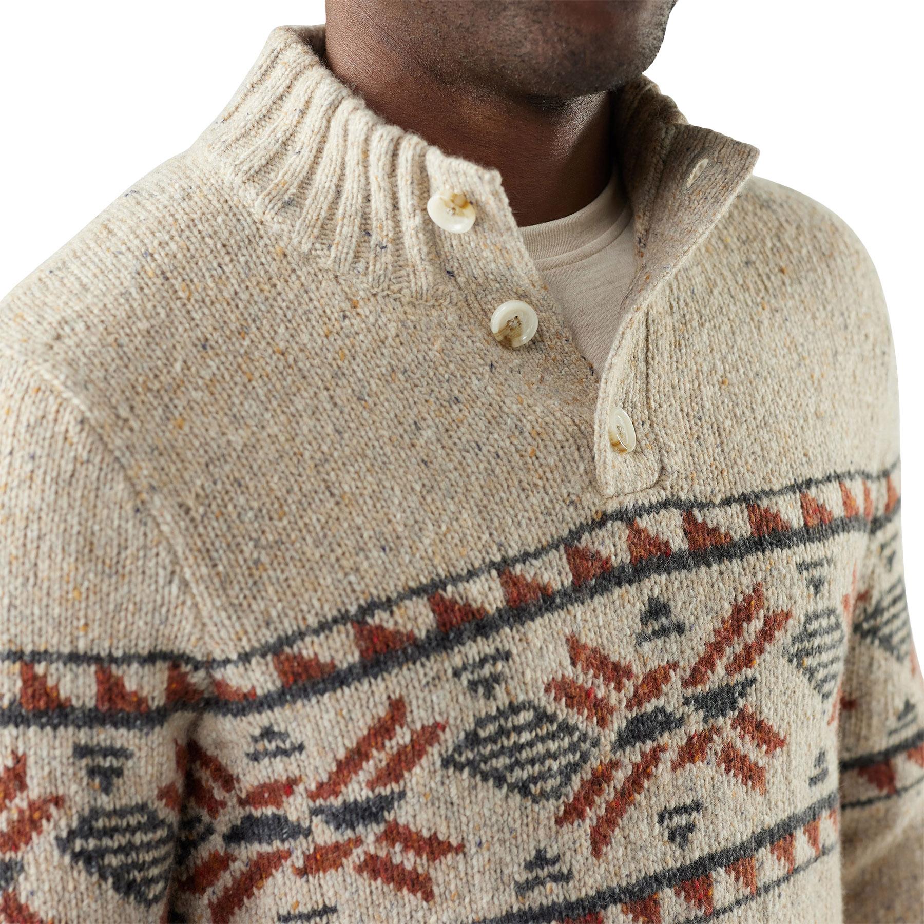 Product gallery image number 3 for product Heavyweight Henley Sweater - Men’s