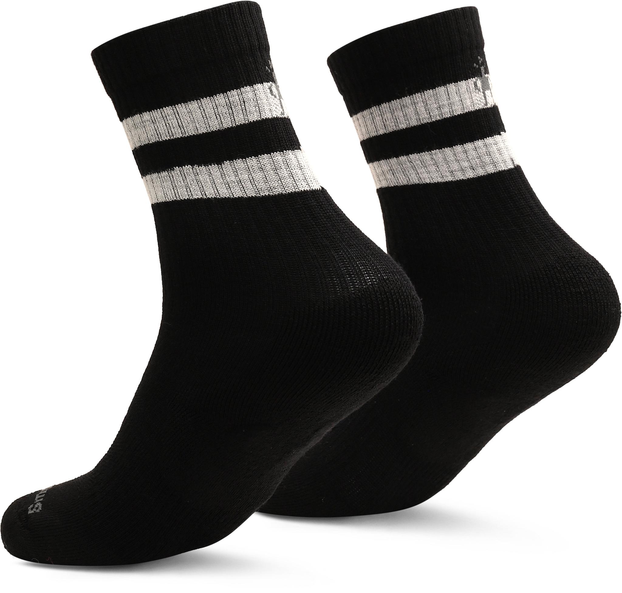 Product gallery image number 2 for product Everyday Targeted Cushion Athletic Striped Crew Socks - Unisex