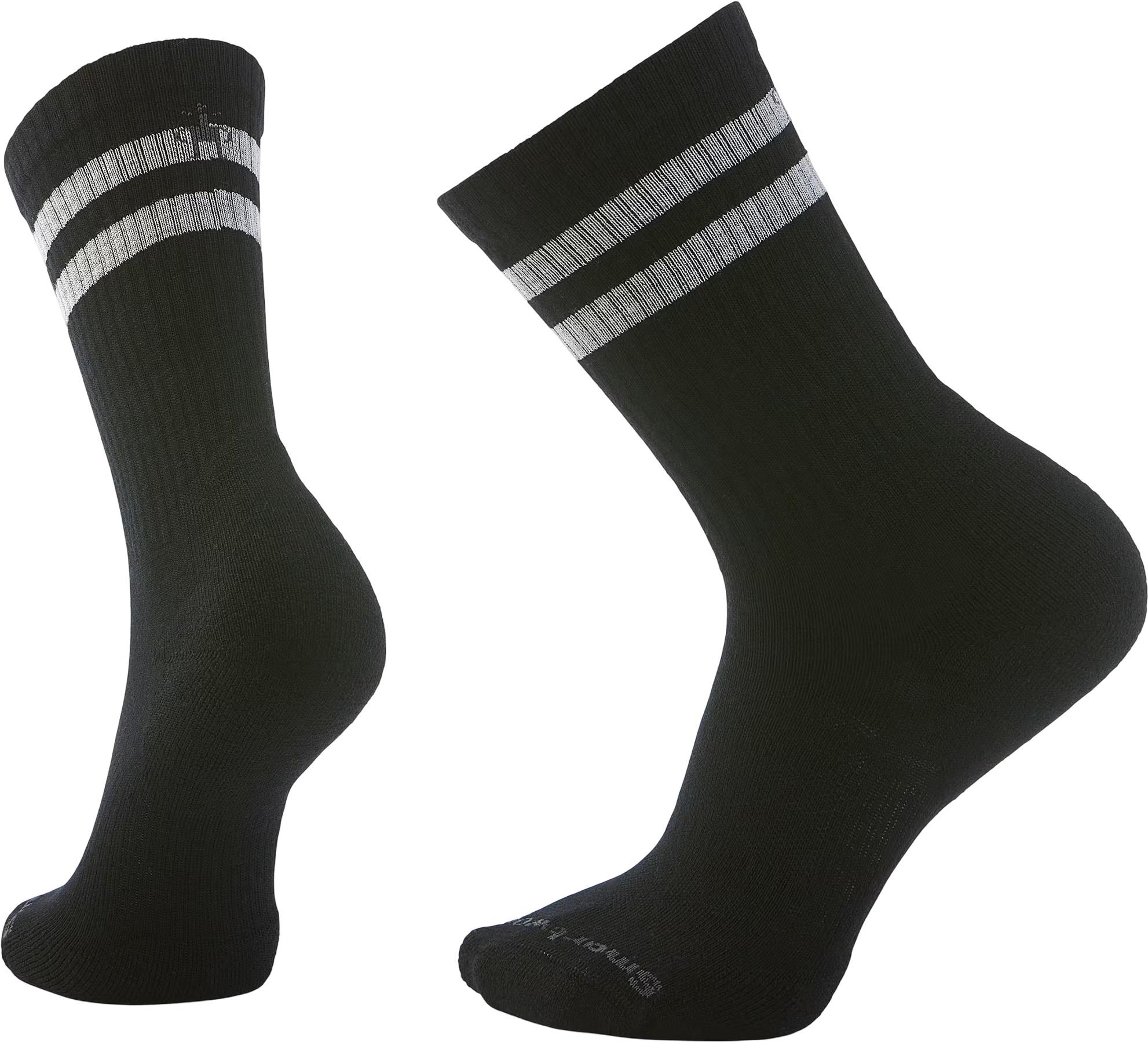 Product gallery image number 1 for product Everyday Targeted Cushion Athletic Striped Crew Socks - Unisex