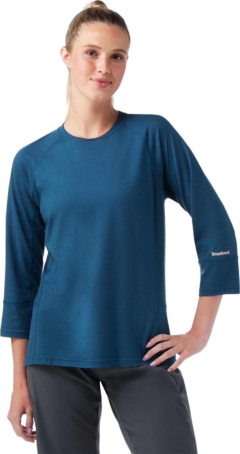 Product gallery image number 3 for product Maillot de vélo de montagne à manches 3/4 - Femme