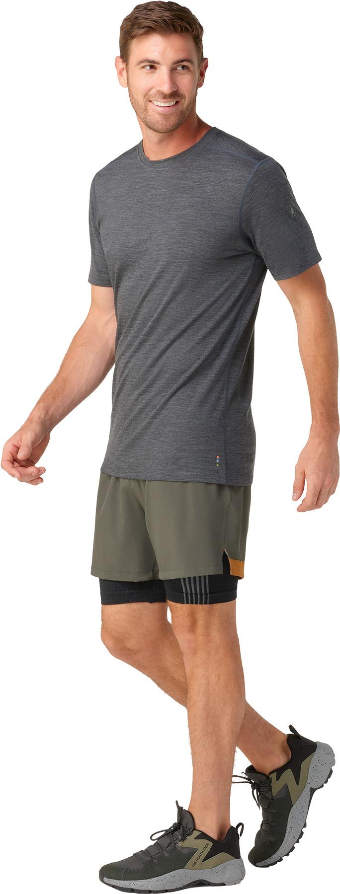 Product gallery image number 3 for product T-shirt à manches courtes en mérinos - Homme