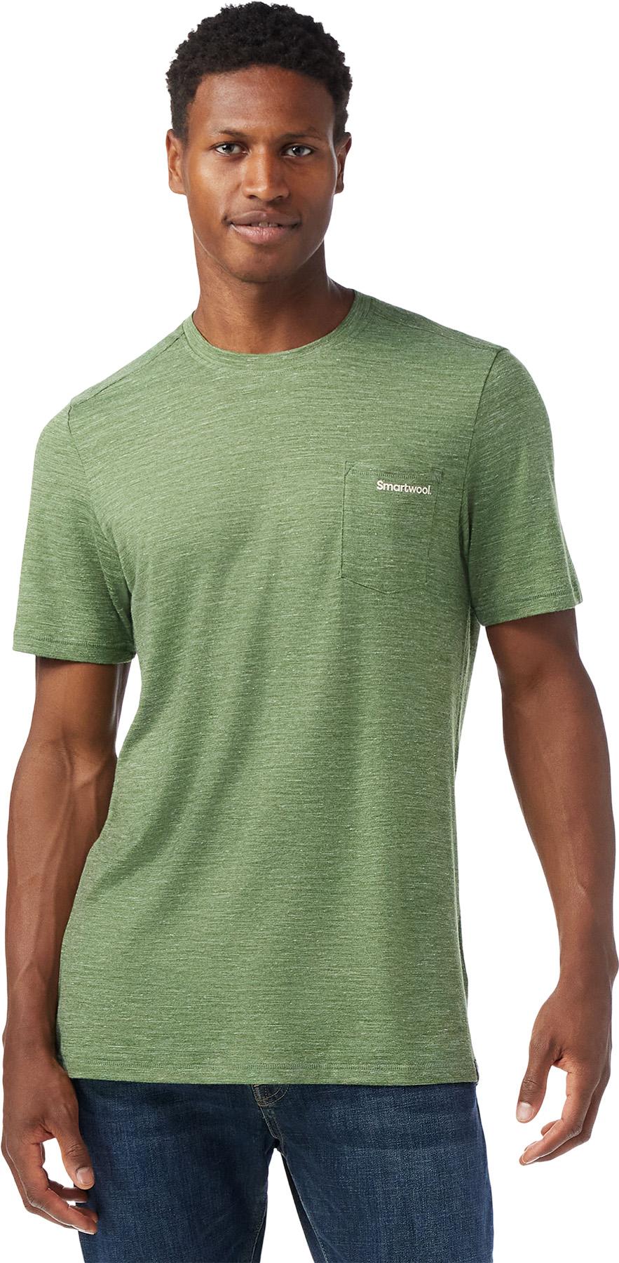 Product gallery image number 3 for product Bear Trail Merino Hemp Blend Short Sleeve Graphic T-Shirt - Unisex